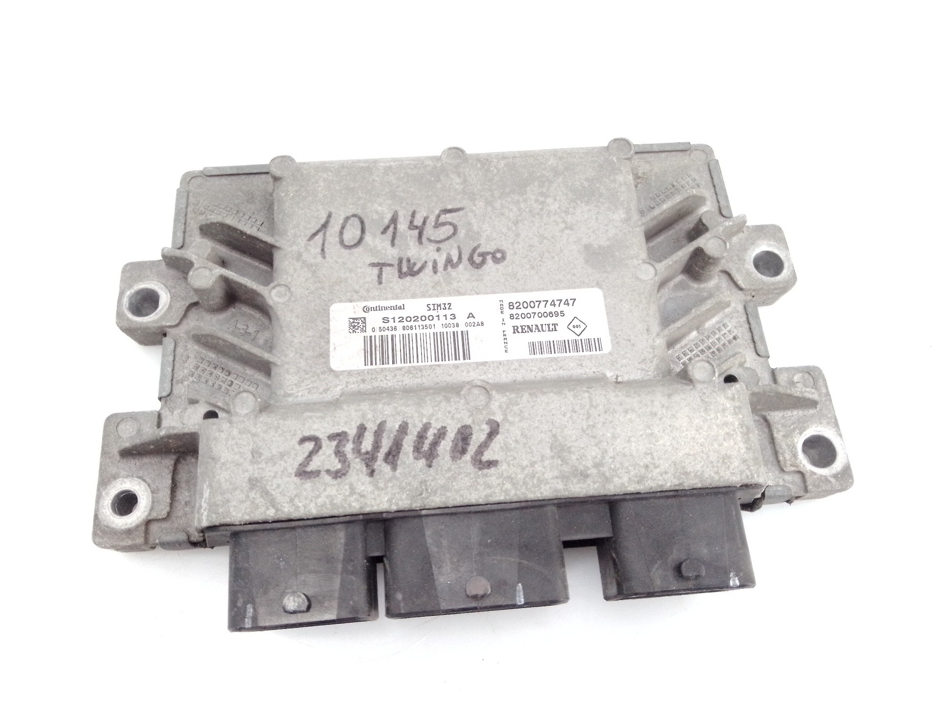CENTRALITA MOTOR UCE RENAULT TWINGO 8200774747 / E2-A1-34-6 / 8200700695 8200774747E2A13468200700695