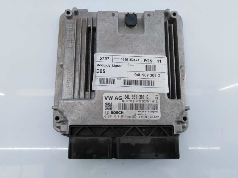CENTRALITA MOTOR UCE VOLKSWAGEN SCIROCCO (138) 04L907309G / E2-A1-45-7 / 0281019641 04L907309GE2A14570281019641