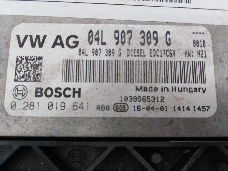 CENTRALITA MOTOR UCE VOLKSWAGEN SCIROCCO (138) 04L907309G / E2-A1-45-7 / 0281019641 04L907309GE2A14570281019641 - Vista 2