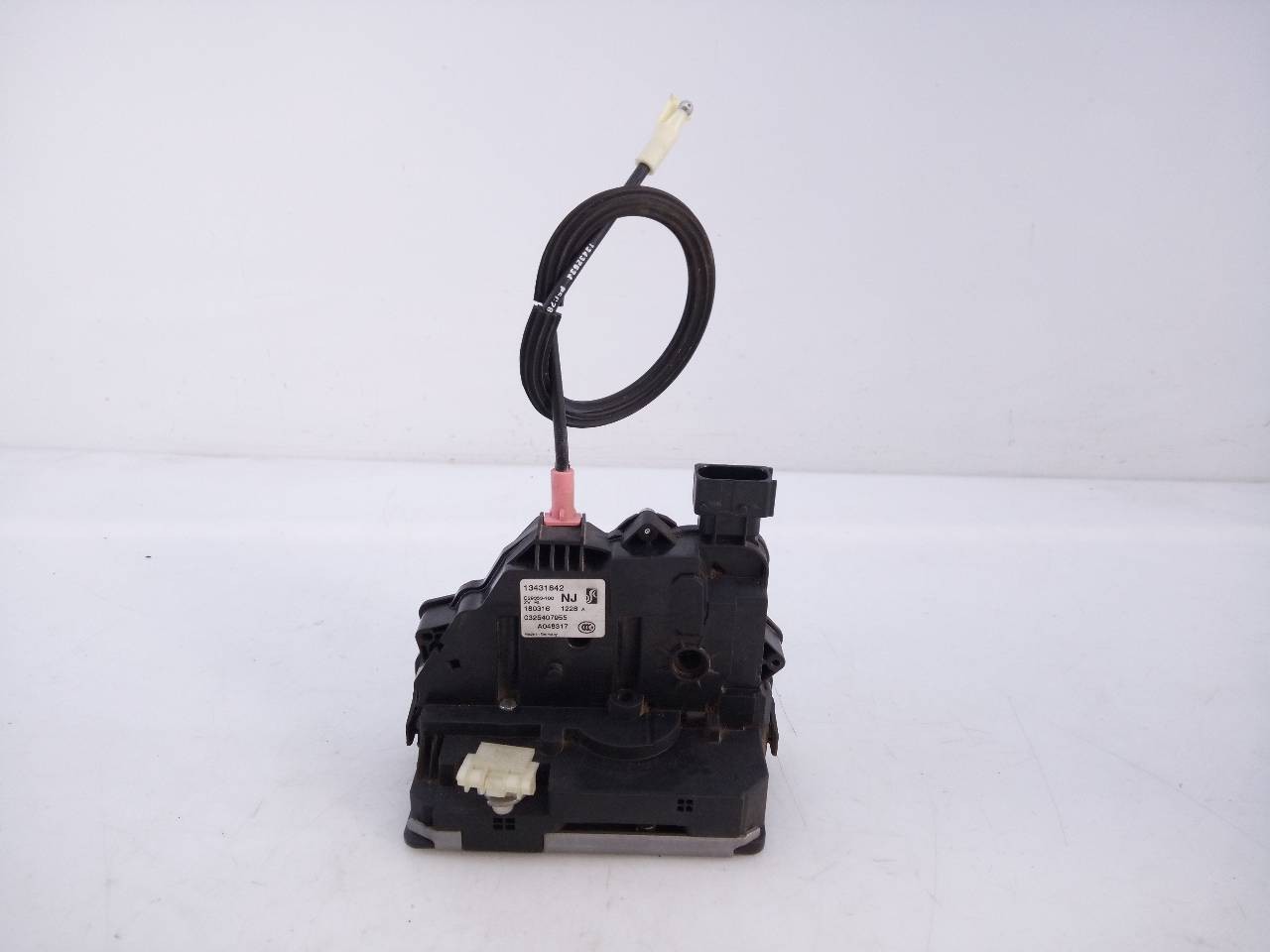 CERRADURA PUERTA TRASERA IZQUIERDA OPEL CORSA E 13431842 / E2-B6-55-1 / 0325407955 13431842E2B65510325407955