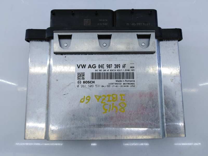 CENTRALITA MOTOR UCE SEAT IBIZA (6P1) 04E907309AF / E2-A1-42-3 / 0261S09531 04E907309AFE2A14230261S09531
