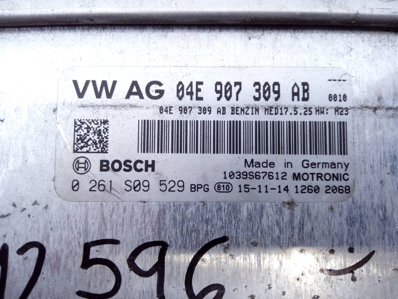 CENTRALITA MOTOR UCE SEAT IBIZA (6P1) 04E907309AB / E2-A1-35-3 / 0261S09529 04E907309ABE2A13530261S09529 - Vista 2