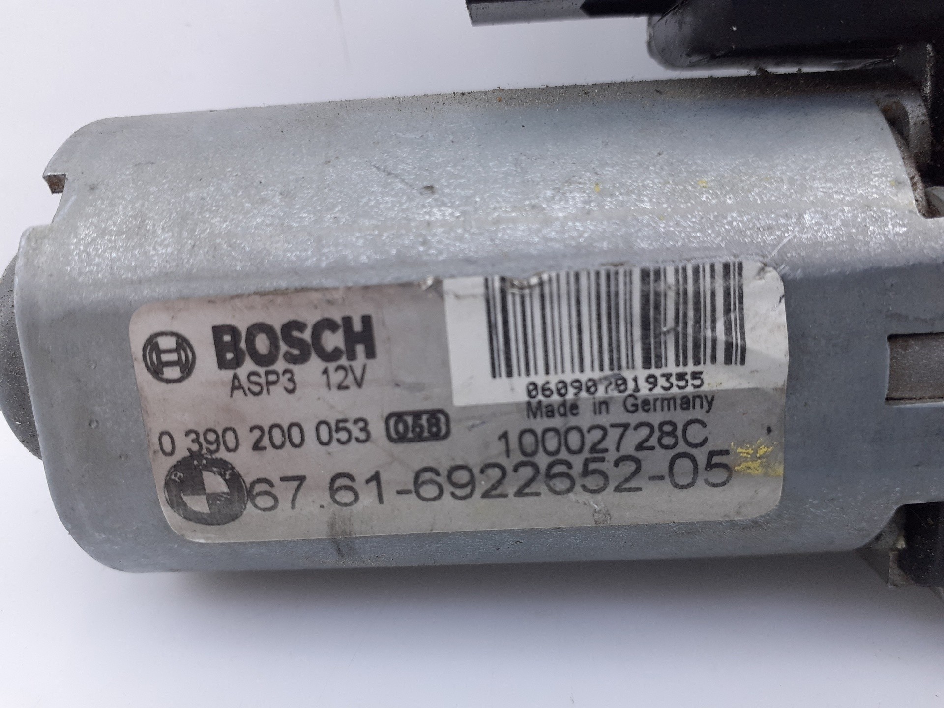 MOTOR TECHO ELECTRICO BMW SERIE 5 TOURING (E61) 0390200053 / E3-A2-24-4 / 10002728C 0390200053E3A224410002728C - Vista 3