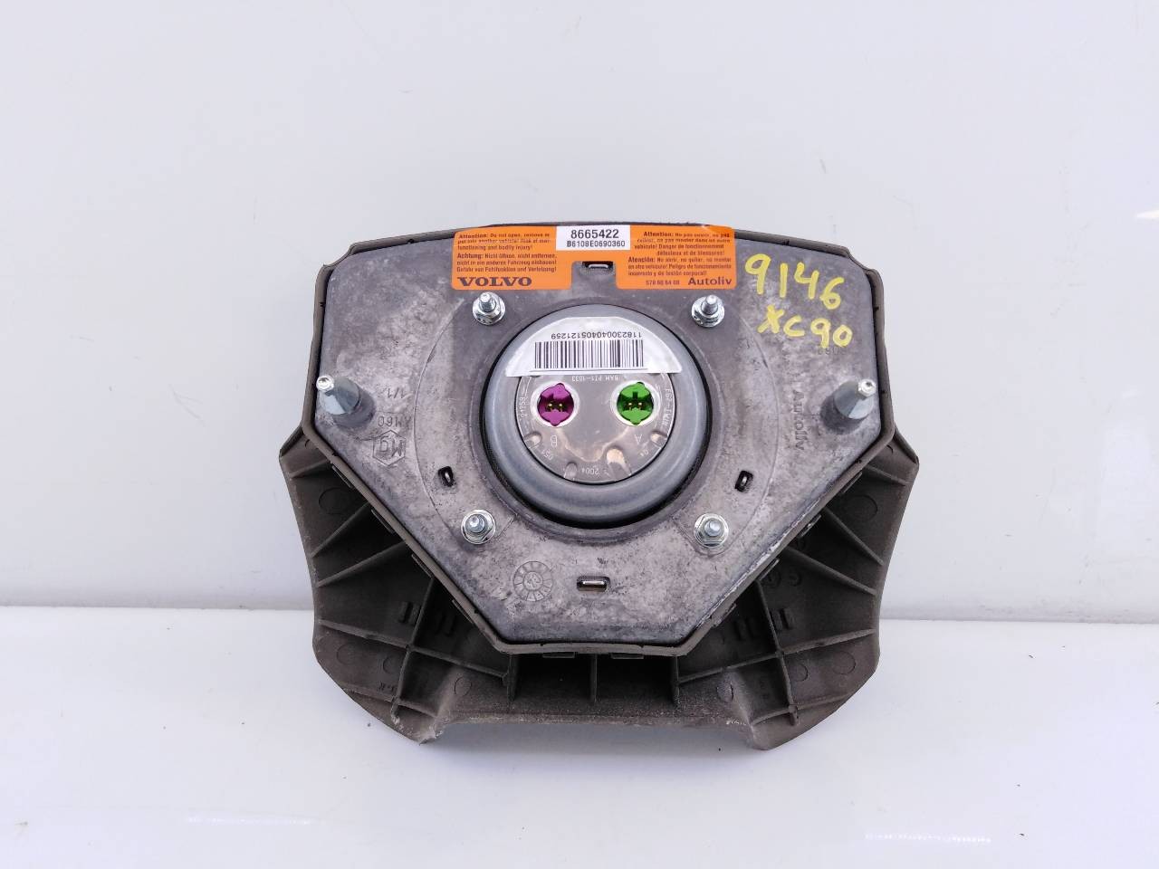 AIRBAG DELANTERO IZQUIERDO VOLVO XC90 8665422 / E1-A5-3-1 8665422E1A531 - Vista 3