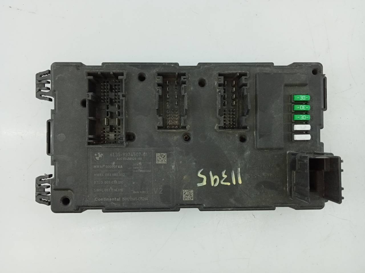 MODULO ELECTRONICO BMW SERIE 4 GRAN COUPE (F36) 6135937450701 / E3-A2-25-4 / A2C3045012000 6135937450701E3A2254A2C3045012000