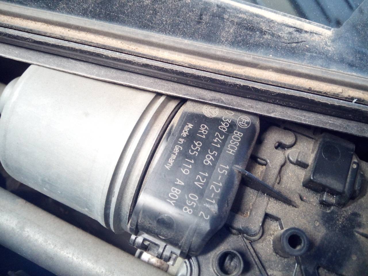 MOTOR LIMPIA DELANTERO SEAT IBIZA (6P1) 6R1955119 / 0390241566 6R19551190390241566 - Vista 2