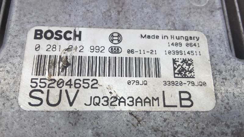 CENTRALITA MOTOR UCE SUZUKI SX4 RW (EY) 55204652 / E3-B4-4-1 / 281812992 55204652E3B441281812992 - Vista 3