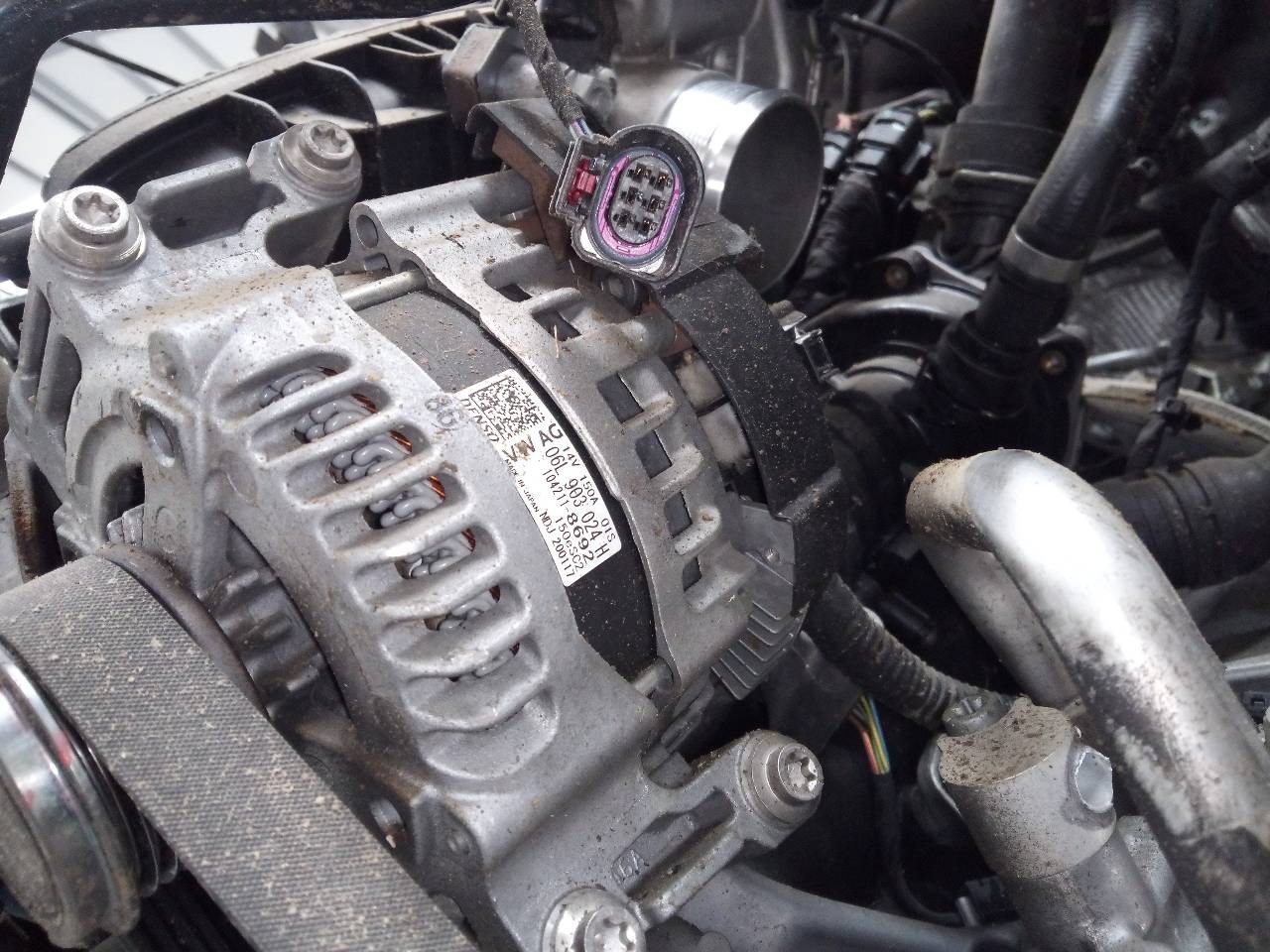 ALTERNADOR AUDI A5 CABRIOLET (F57) 06L903024H 06L903024H