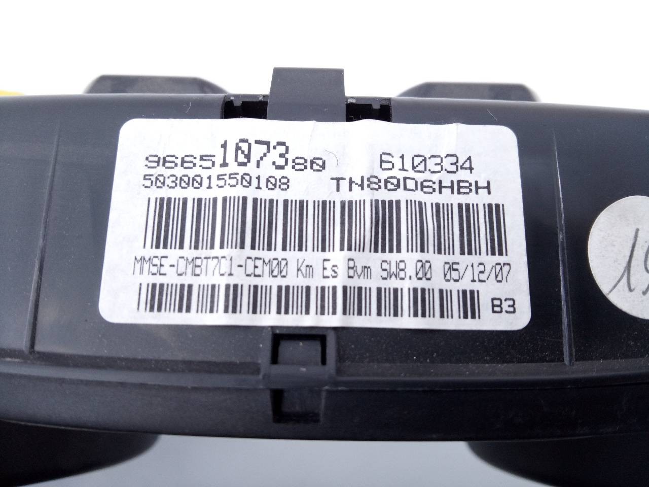 CUADRO INSTRUMENTOS PEUGEOT 308 9665107380 / E3-B2-29-4 9665107380E3B2294 - Vista 3