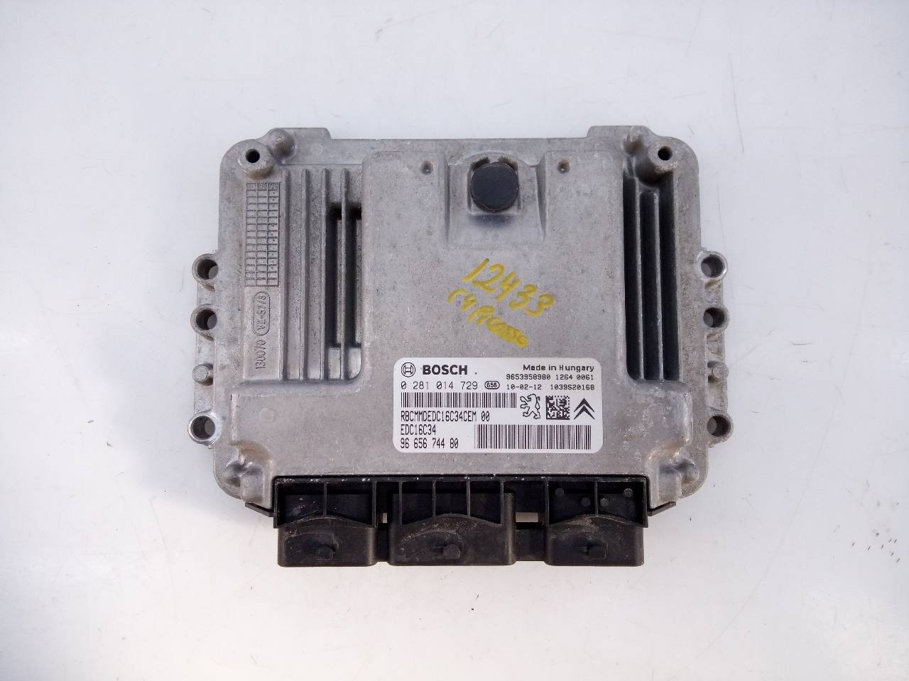 CENTRALITA MOTOR UCE CITROËN C4 GRAND PICASSO 9665674480 / E3-B2-26-4 / 0281014729 9665674480E3B22640281014729