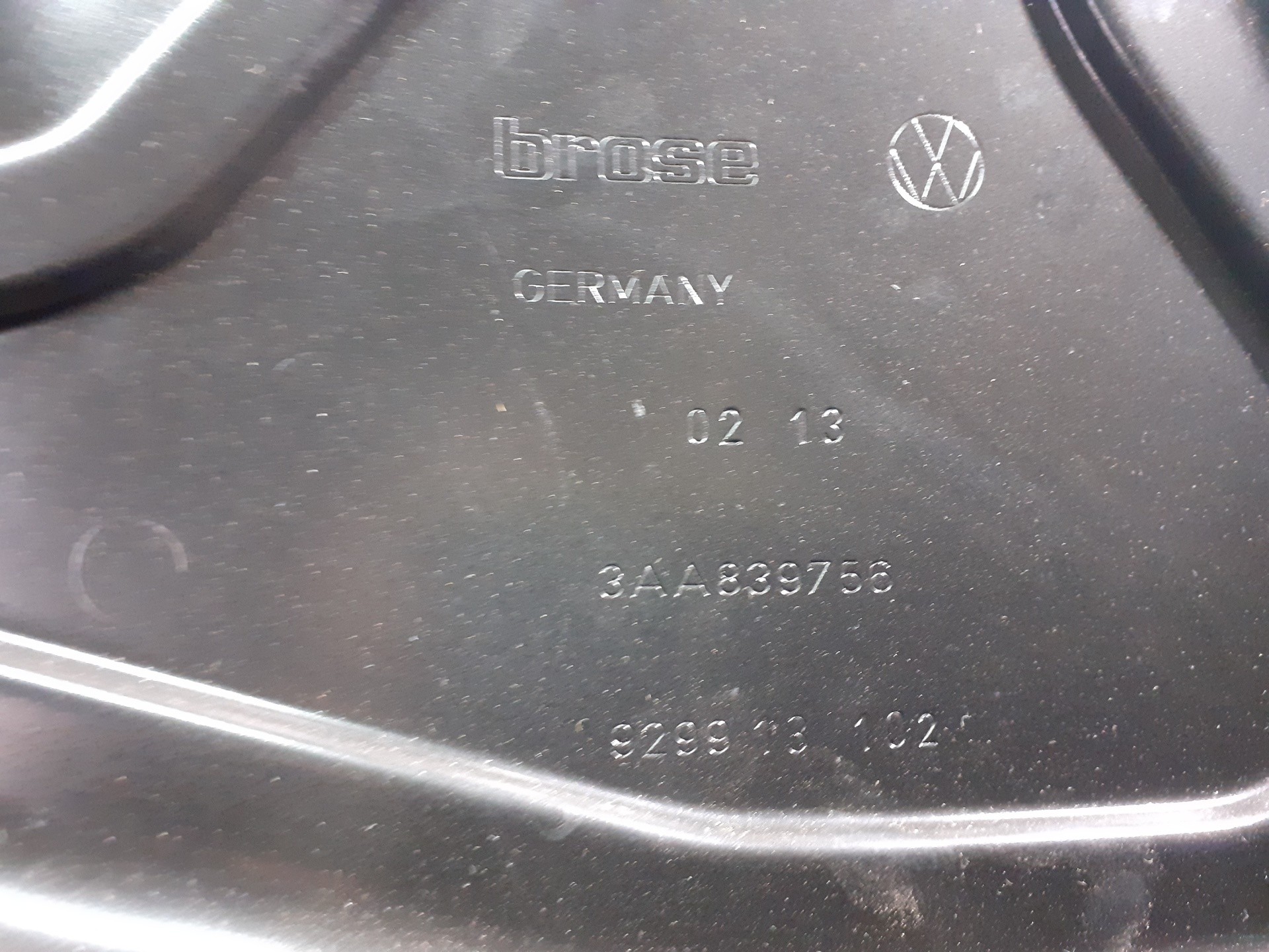 ELEVALUNAS TRASERO DERECHO VOLKSWAGEN PASSAT VARIANT (365) 3AA839756 / P2-B3-33 / 929913102 3AA839756P2B333929913102 - Vista 3