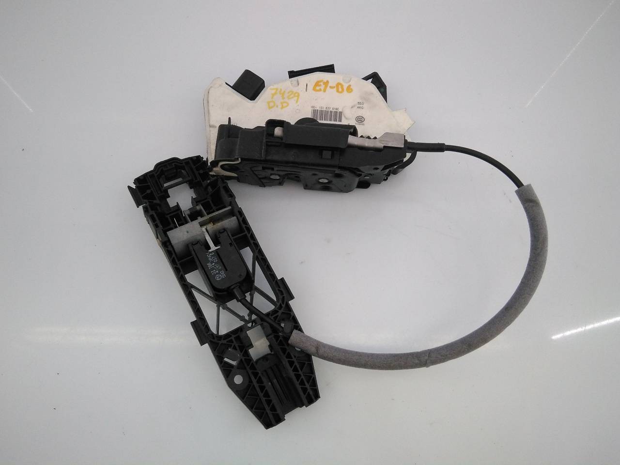 CERRADURA PUERTA DELANTERA DERECHA SEAT MII (KF1) 1S1837016C / E1-B6-36-2 1S1837016CE1B6362