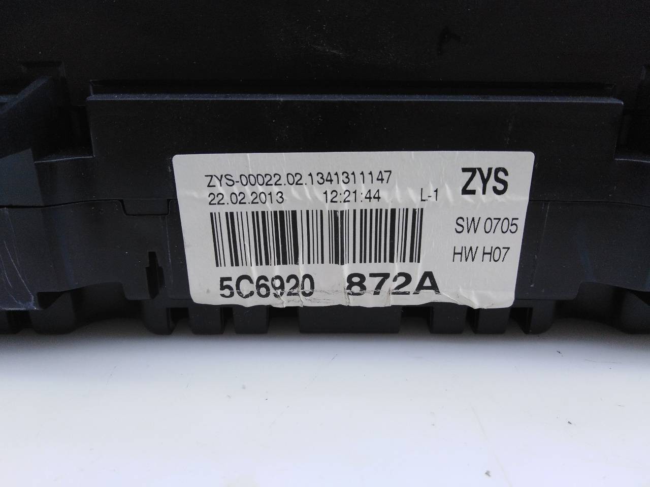 CUADRO INSTRUMENTOS VOLKSWAGEN JETTA (162) 5C6920872A / E2-A1-3-2 5C6920872AE2A132 - Vista 2