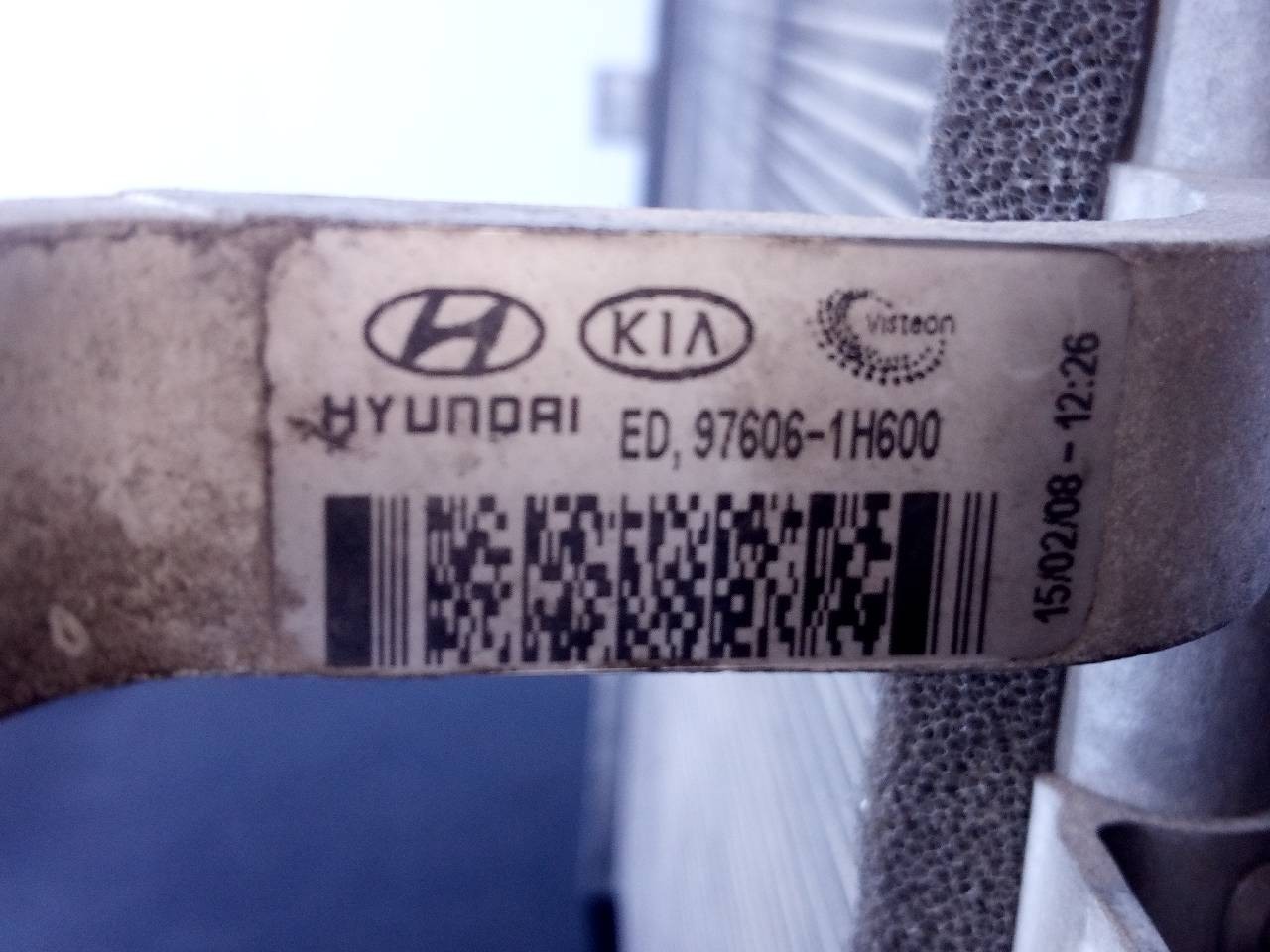 CONDENSADOR / RADIADOR AIRE ACONDICIONADO KIA CEE´D 976061H600 / P2-A4-12 976061H600P2A412 - Vista 2