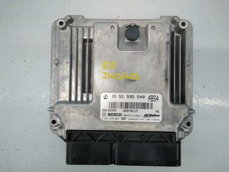 CENTRALITA MOTOR UCE OPEL INSIGNIA BERLINA 55595540 / E3-A5-27-5 / 0281019867 55595540E3A52750281019867