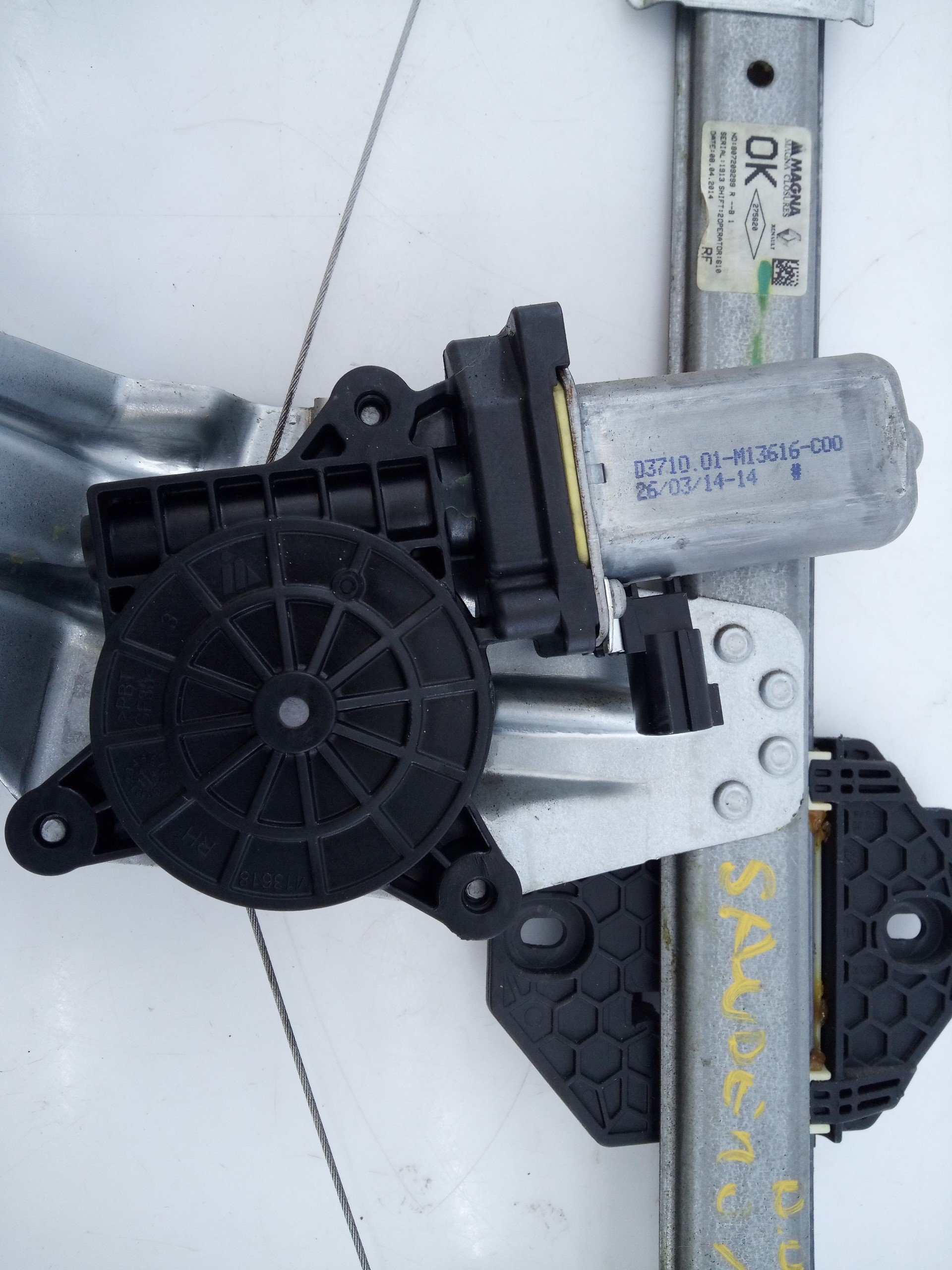 ELEVALUNAS DELANTERO DERECHO DACIA SANDERO 807209299R / E1-A1-48-1 807209299RE1A1481 - Vista 2