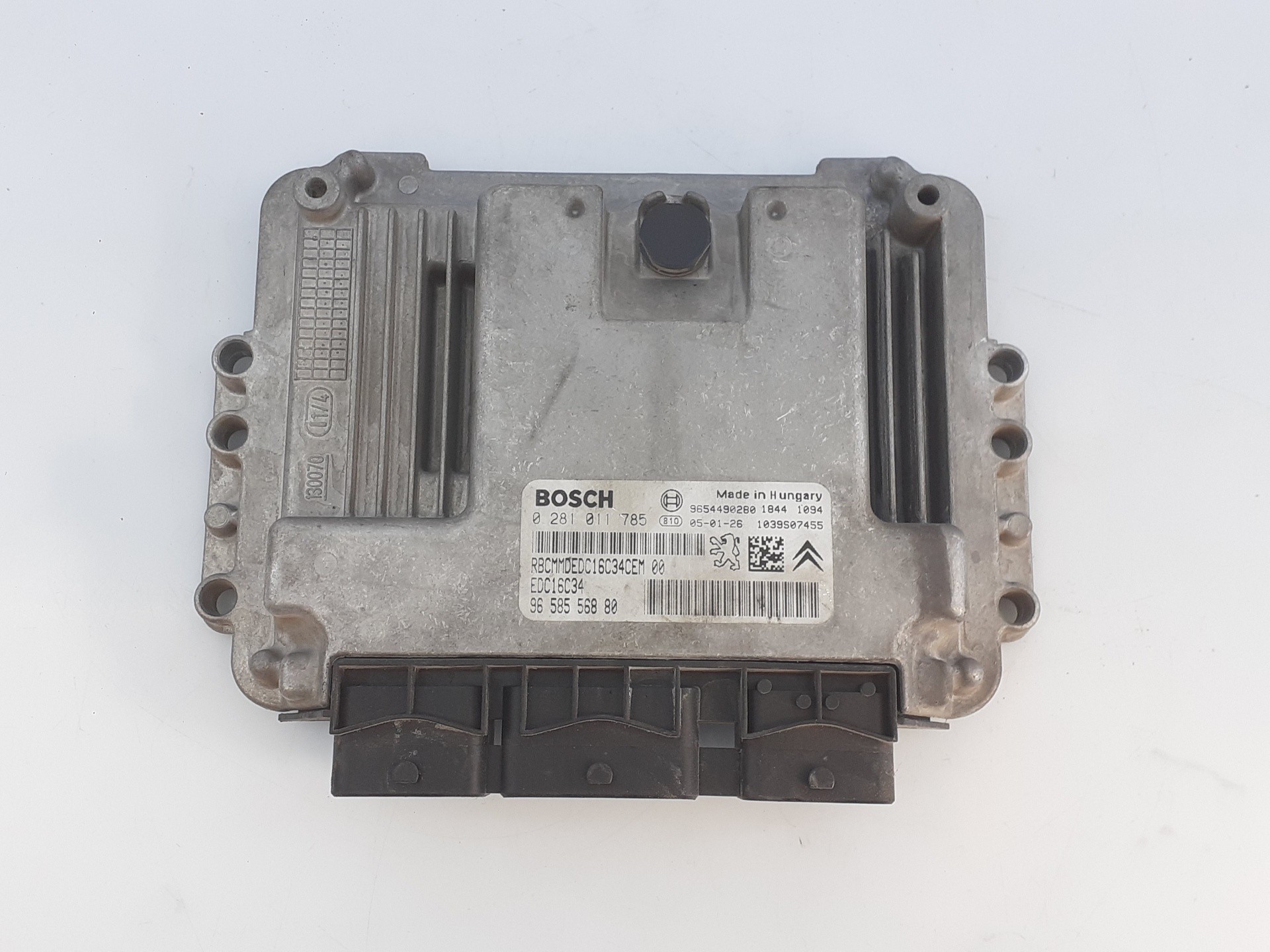 CENTRALITA MOTOR UCE CITROËN C3 9658556880 / E3-B2-14-1 / 0281011785 9658556880E3B21410281011785