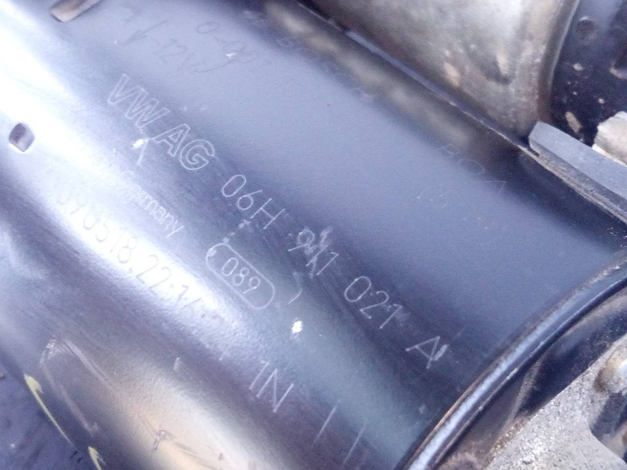 MOTOR ARRANQUE AUDI A5 COUPE (8T) 06H911021A / P3-A10-13-1 / 0001107508 06H911021AP3A101310001107508 - Vista 2