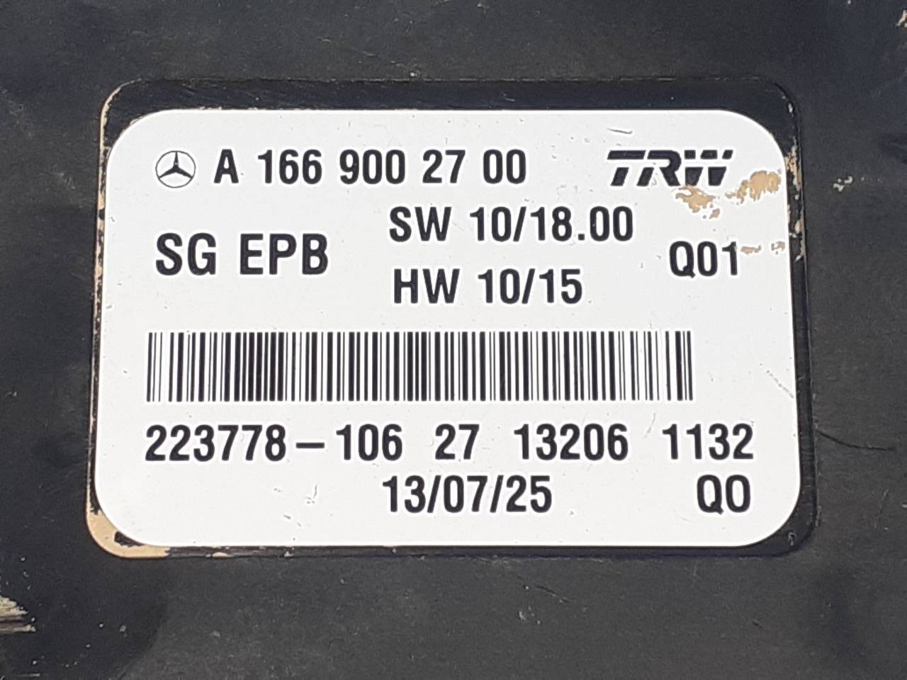 MODULO ELECTRONICO MERCEDES-BENZ CLASE A (W176) A1669002700 / E3-A1-3-2 A1669002700E3A132 - Vista 2