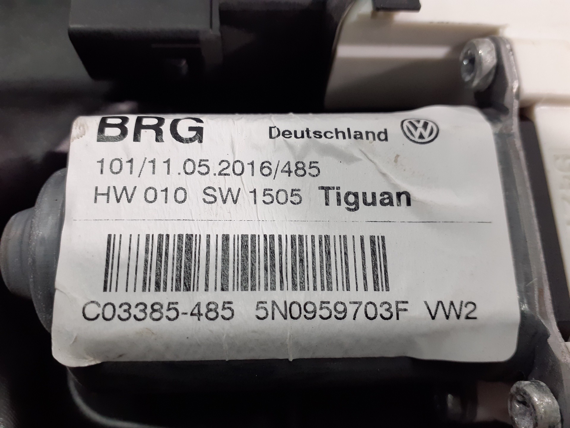 ELEVALUNAS TRASERO IZQUIERDO VOLKSWAGEN TIGUAN (5N2) 5N0959703F / P2-B3-33 5N0959703FP2B333 - Vista 3