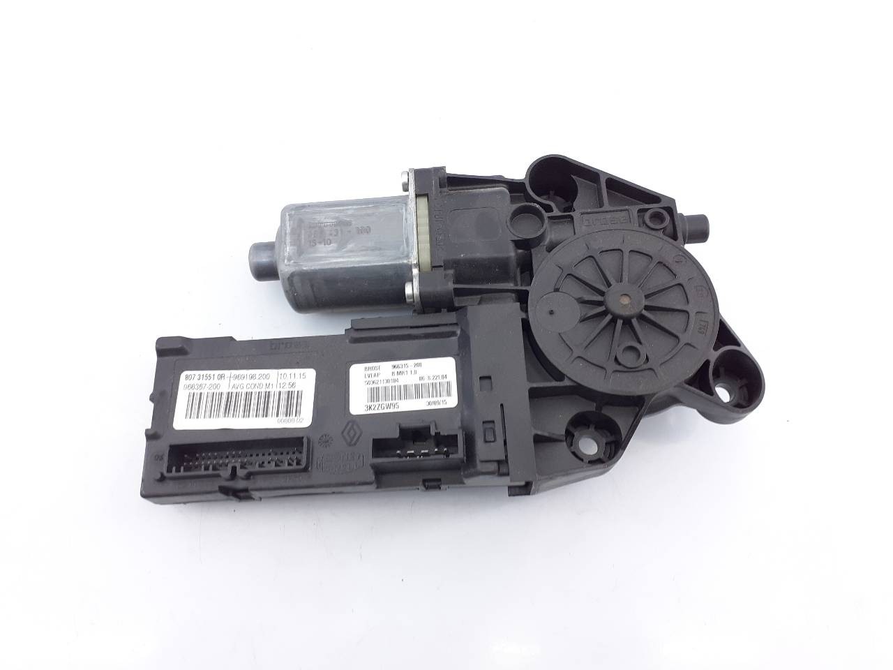 MOTOR ELEVALUNAS DELANTERO IZQUIERDO RENAULT MEGANE III BERLINA 5 P 968431100 / E1-A1-4-1 / 0130822479 968431100E1A1410130822479