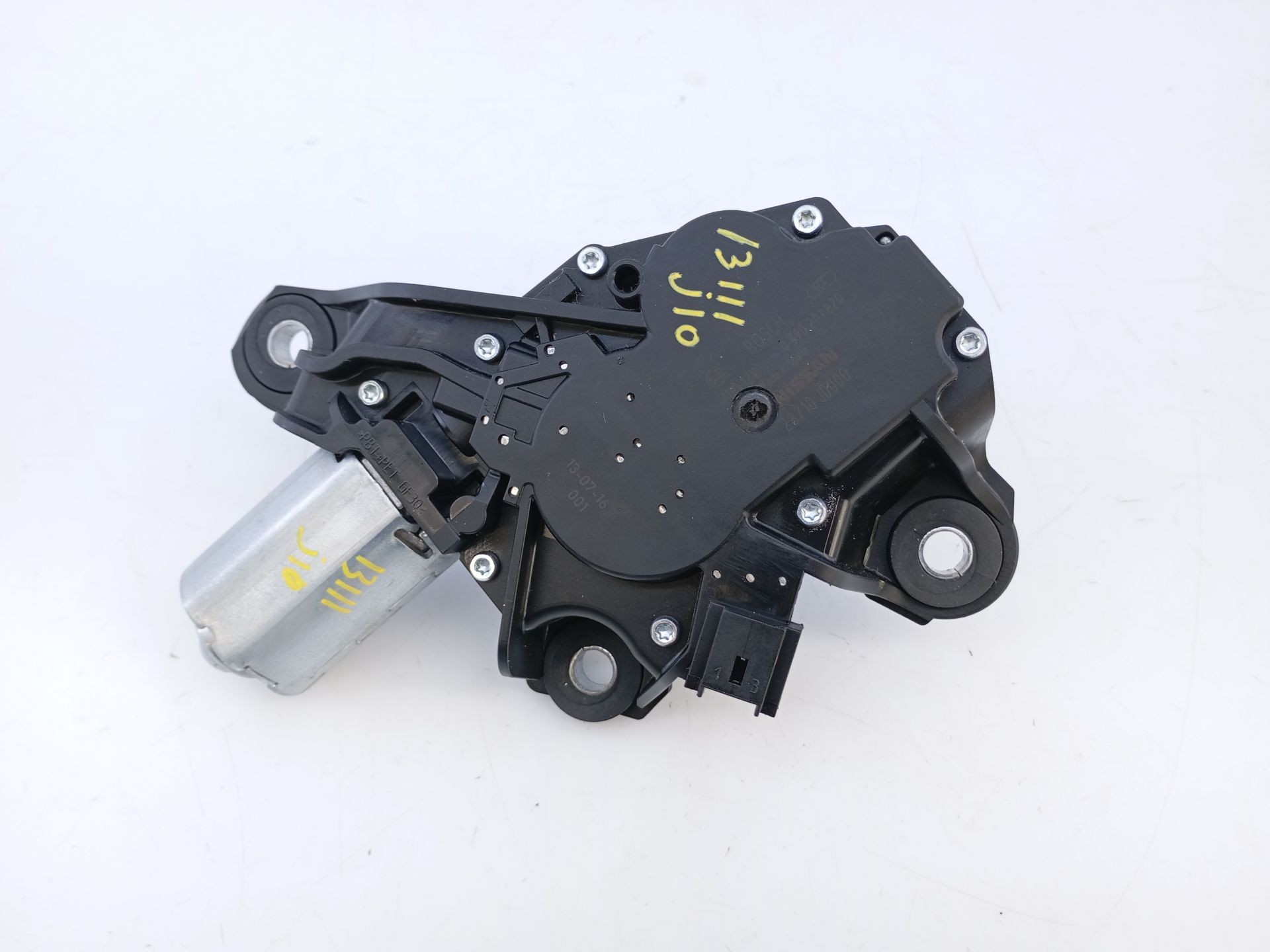 MOTOR LIMPIA TRASERO NISSAN QASHQAI 28710JD000 / E2-A4-54-1 / 0390201820 28710JD000E2A45410390201820