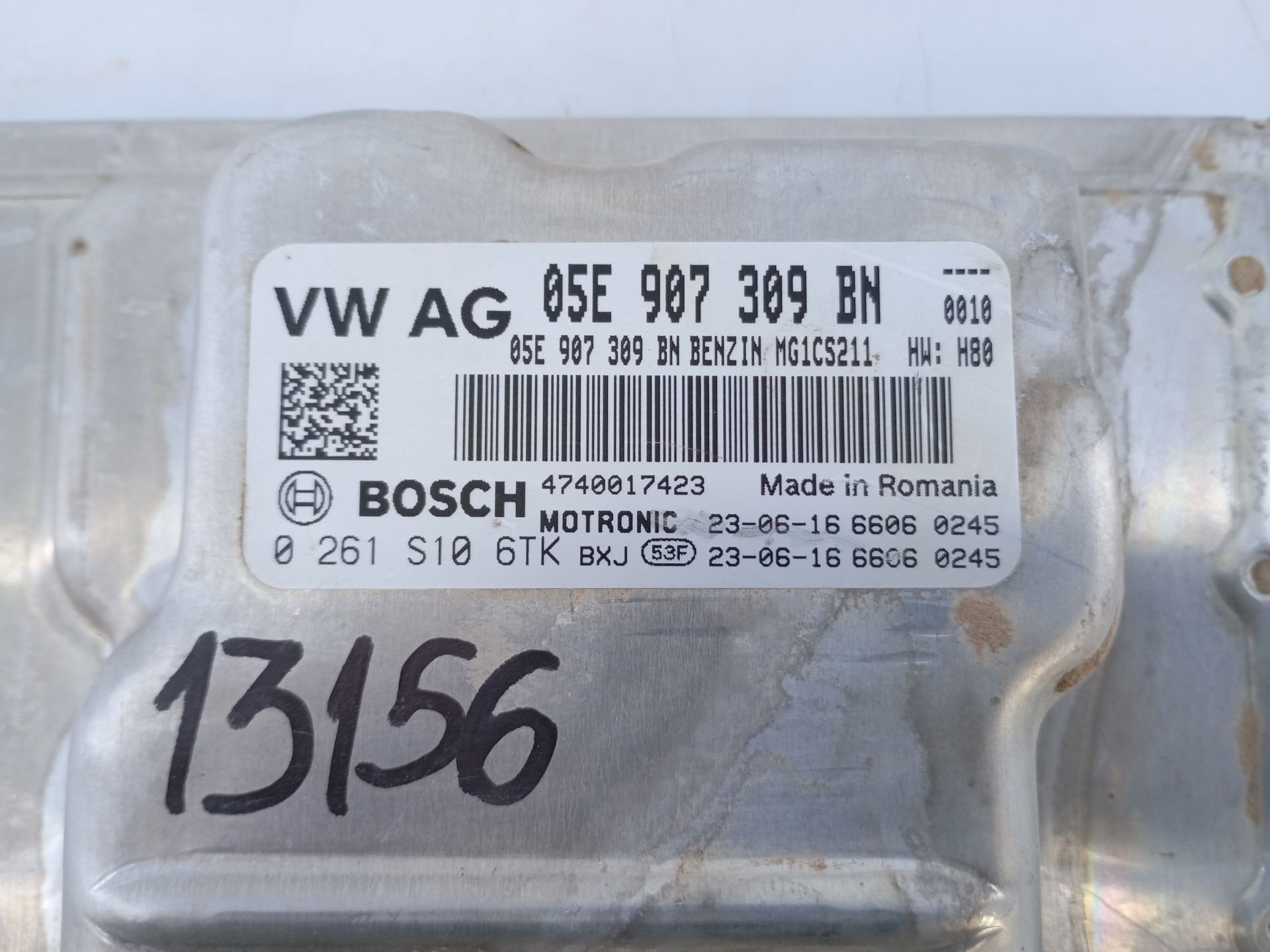 CENTRALITA MOTOR UCE VOLKSWAGEN T-ROC (A11, D11) 05E907309BN / E2-A1-19-2 / 0261S106TK 05E907309BNE2A11920261S106TK - Vista 3