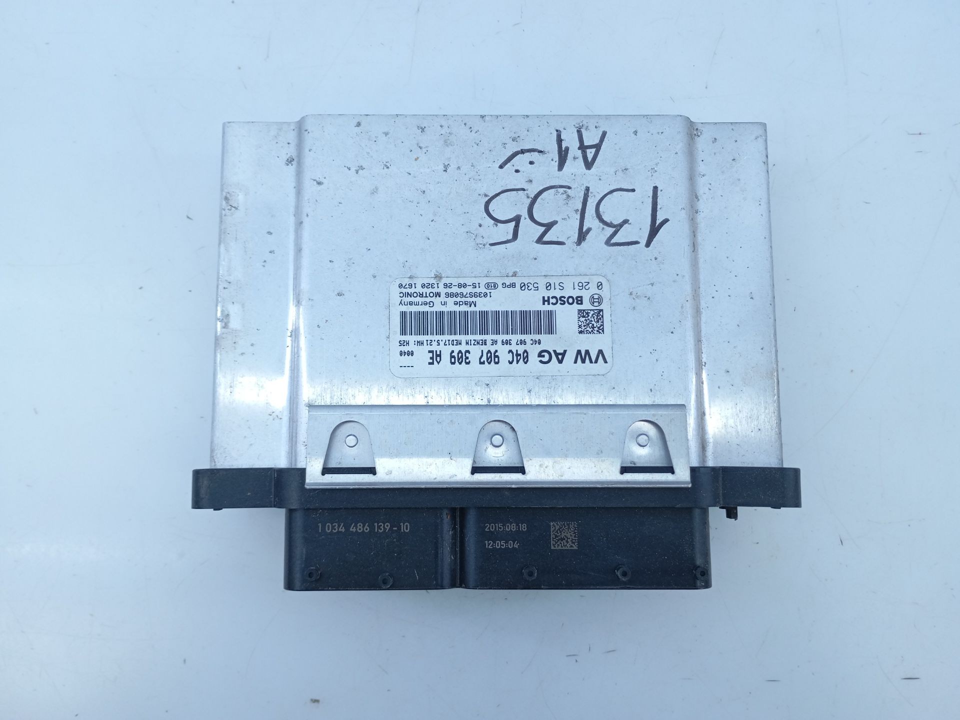 CENTRALITA MOTOR UCE AUDI A1 Sportback (8XA, 8XF) 04C907309AE / E2-A1-35-3 / 0261S10530 04C907309AEE2A13530261S10530