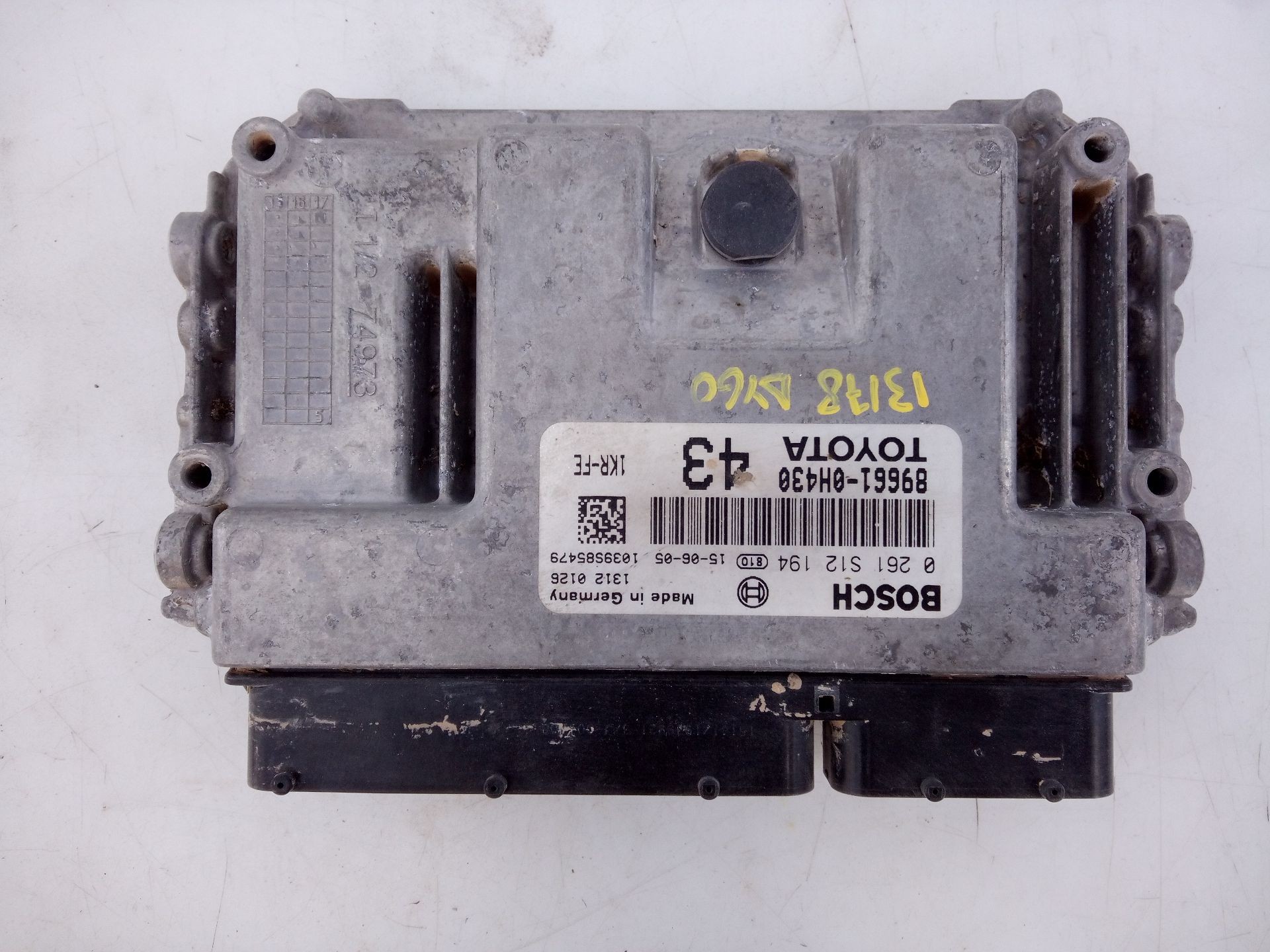 CENTRALITA MOTOR UCE TOYOTA AYGO (_B4_) 896610H430 / E3-B2-20-1 / 0261S12194 896610H430E3B22010261S12194