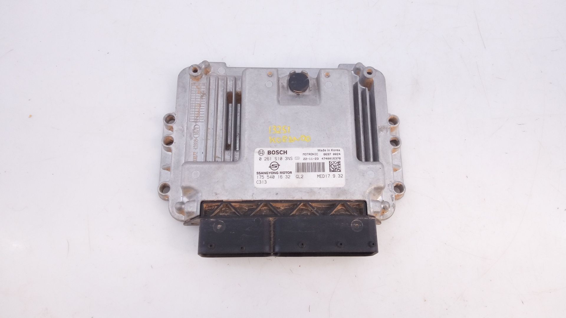 CENTRALITA MOTOR UCE SSANGYONG KORANDO (C300) 1755401632 / E3-A3-18-1 / 0261S103NS 1755401632E3A31810261S103NS