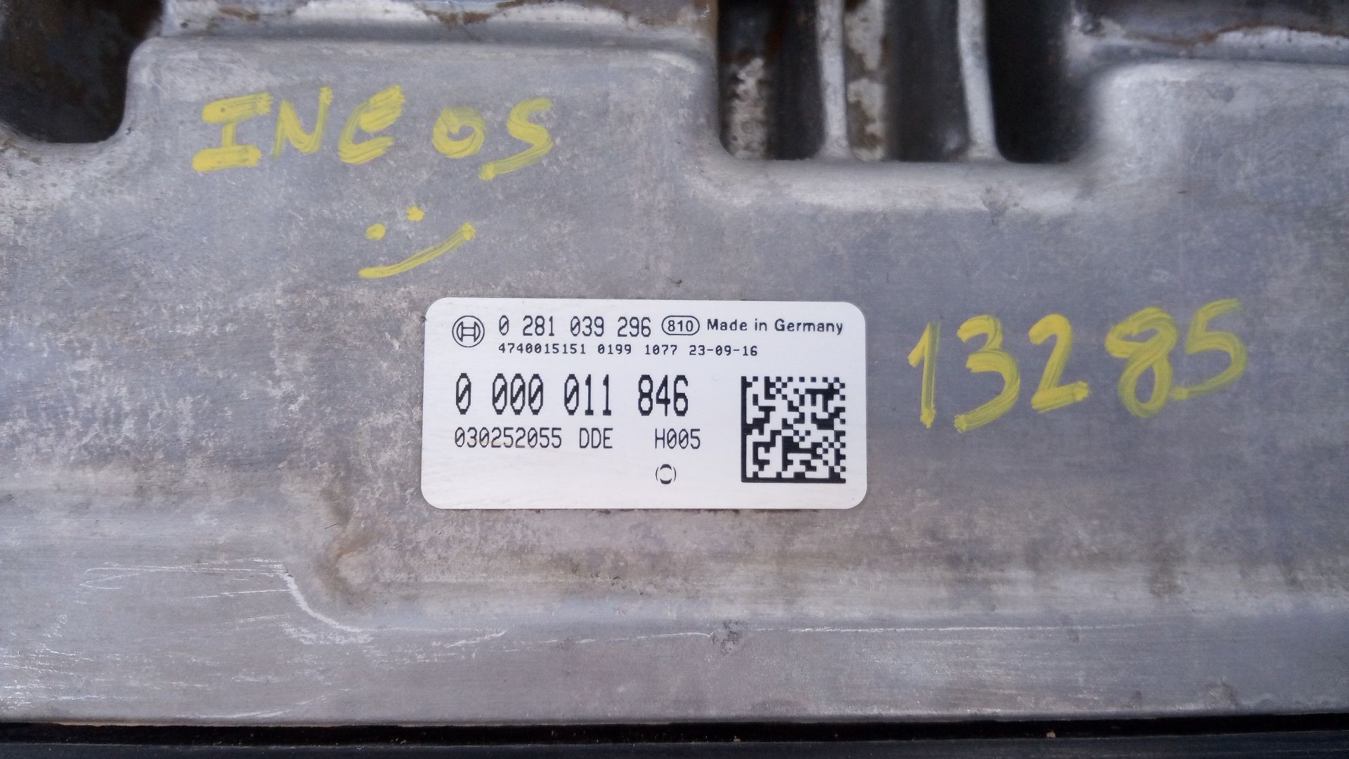CENTRALITA MOTOR UCE INEOS GRENADIER Todo terreno, cerrada 0281039296 / E3-A1-4-1 / 0000011846 0281039296E3A1410000011846 - Vista 2