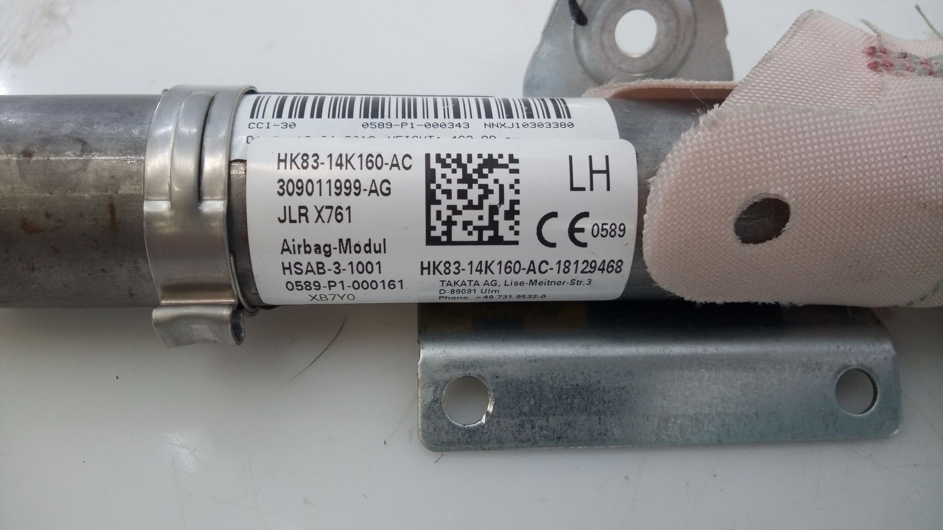 AIRBAG CORTINA DELANTERO IZQUIERDO LAND ROVER RANGE ROVER VELAR 309011999AG / E1-B4-3-2 / 0589P1000161 309011999AGE1B4320589P1000161 - Vista 3