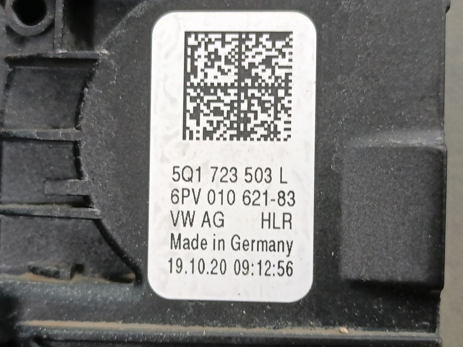 PEDAL ACELERADOR AUDI Q2 (GAB, GAG) 5Q1723503L / 6PV01062183 5Q1723503L6PV01062183 - Vista 2