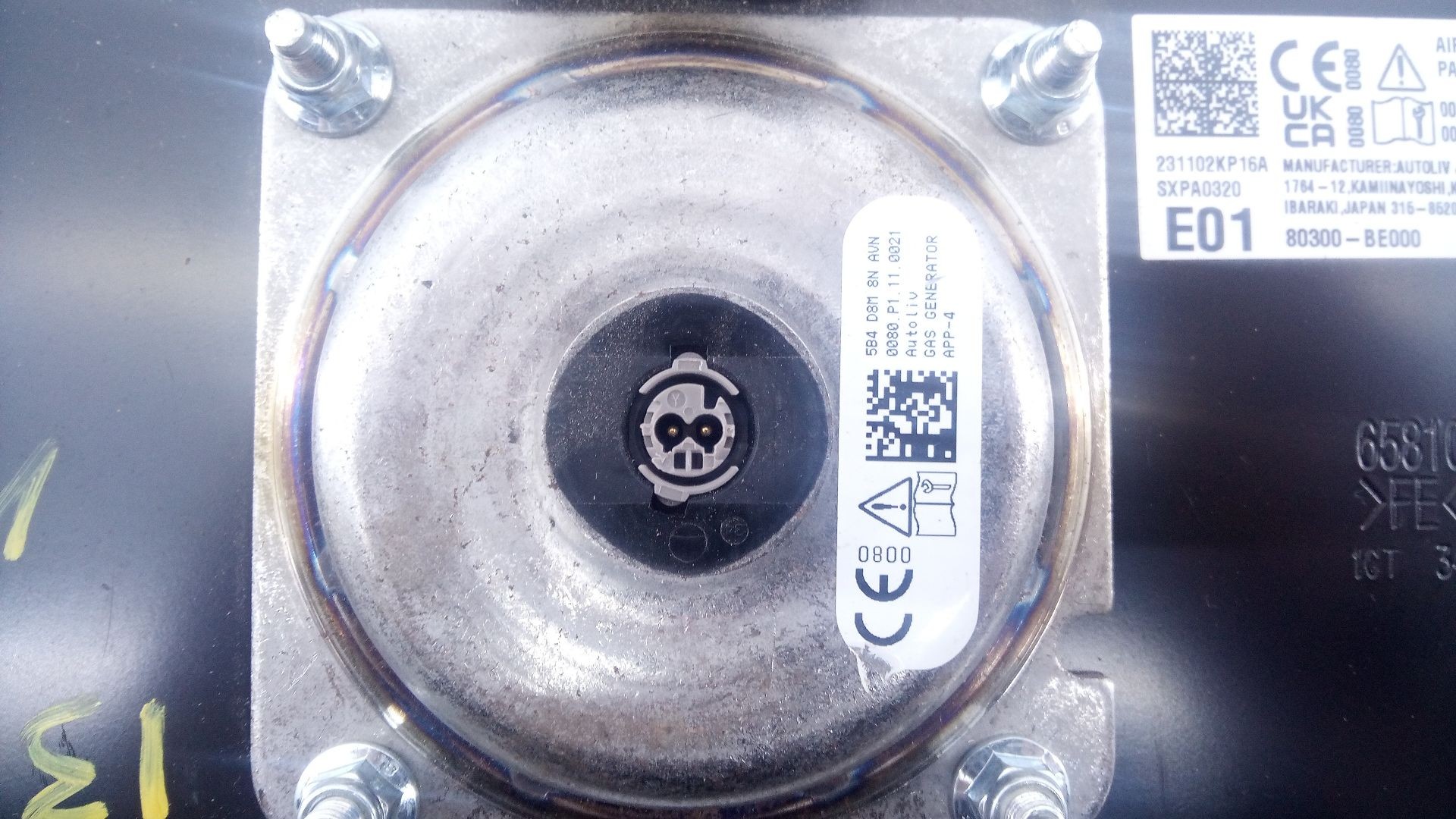 AIRBAG DELANTERO DERECHO HYUNDAI KONA 2 80300BE000 / E2-B5-19-1 80300BE000E2B5191 - Vista 2