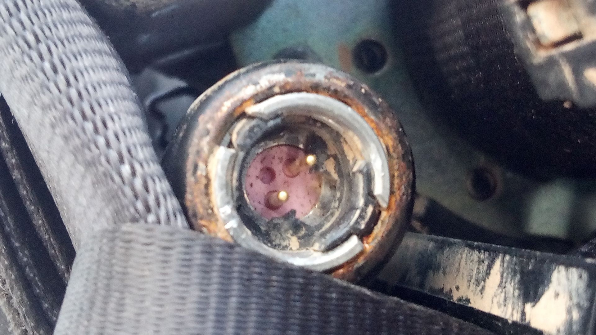 CINTURON SEGURIDAD DELANTERO IZQUIERDO VOLKSWAGEN SCIROCCO (138) E1-B6-3-1 E1B631 - Vista 2
