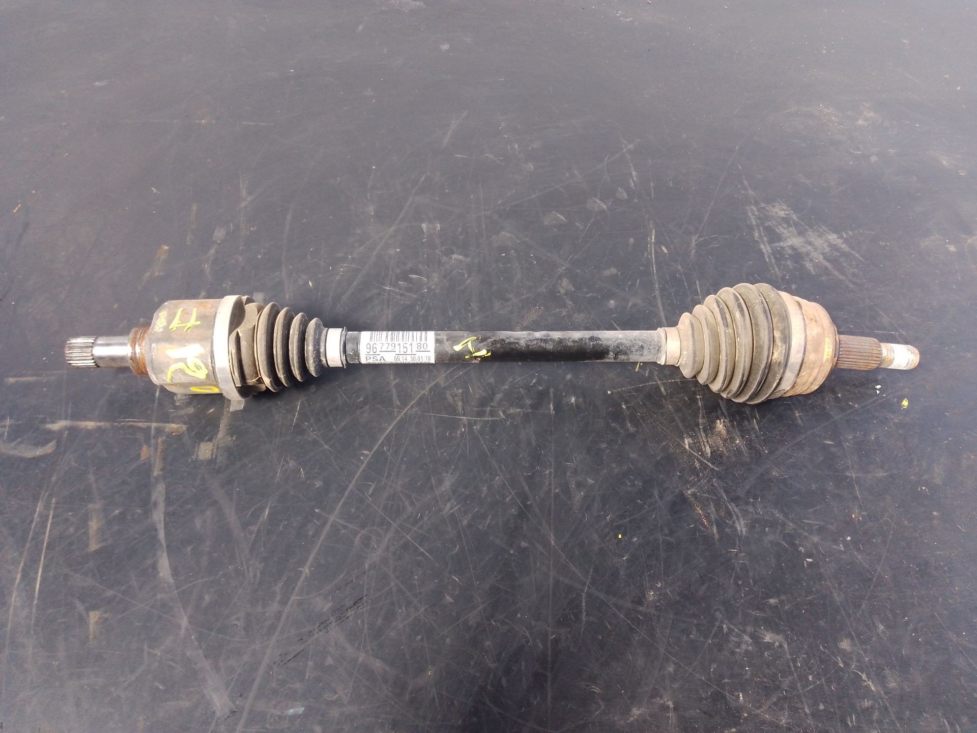 TRANSMISION DELANTERA IZQUIERDA PEUGEOT 3008 9677915180 / P1-B6-44 9677915180P1B644