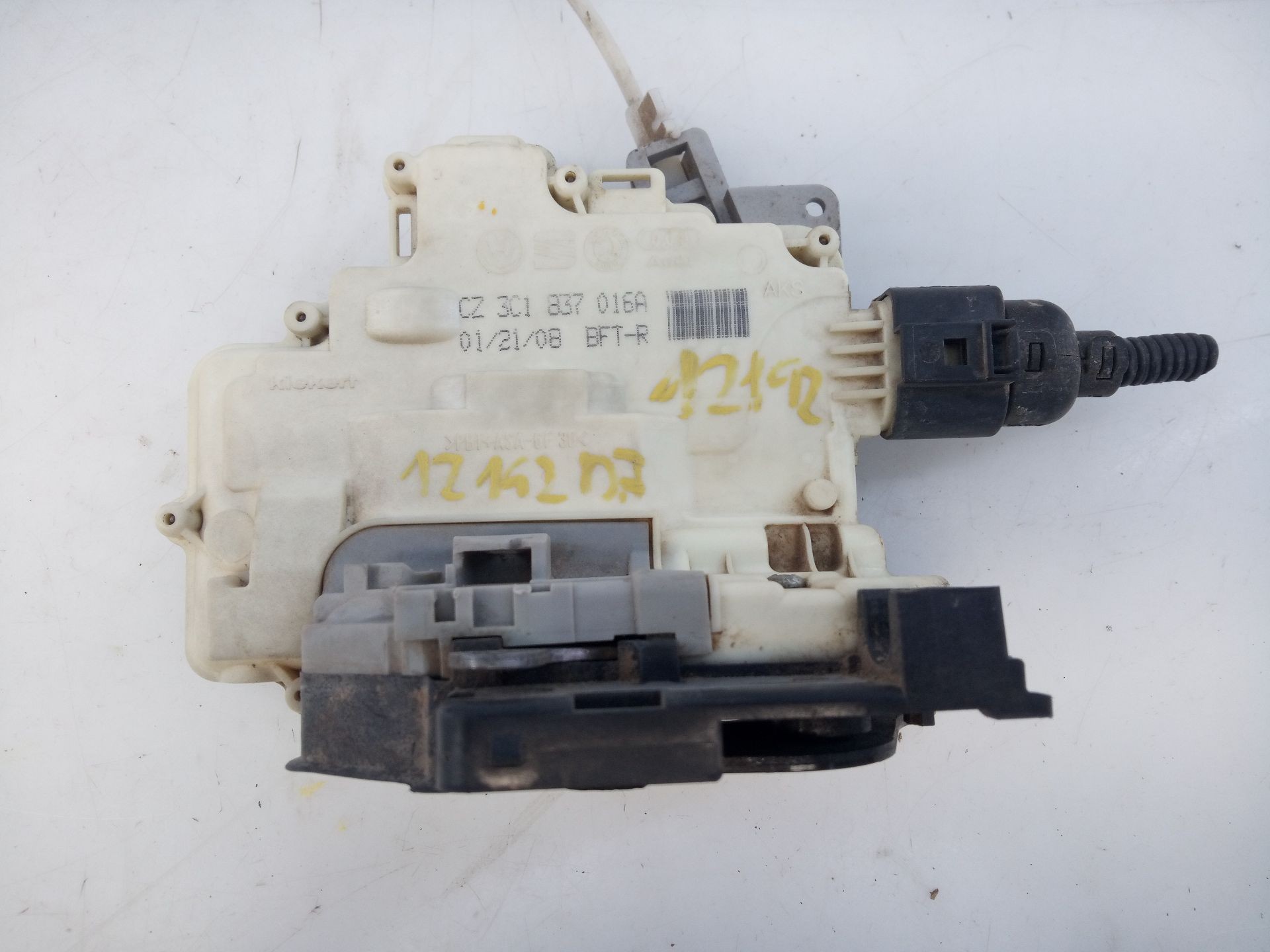 CERRADURA PUERTA DELANTERA IZQUIERDA AUDI Q7 (4L) 3C1837016A / E1-B6-51-2 3C1837016AE1B6512