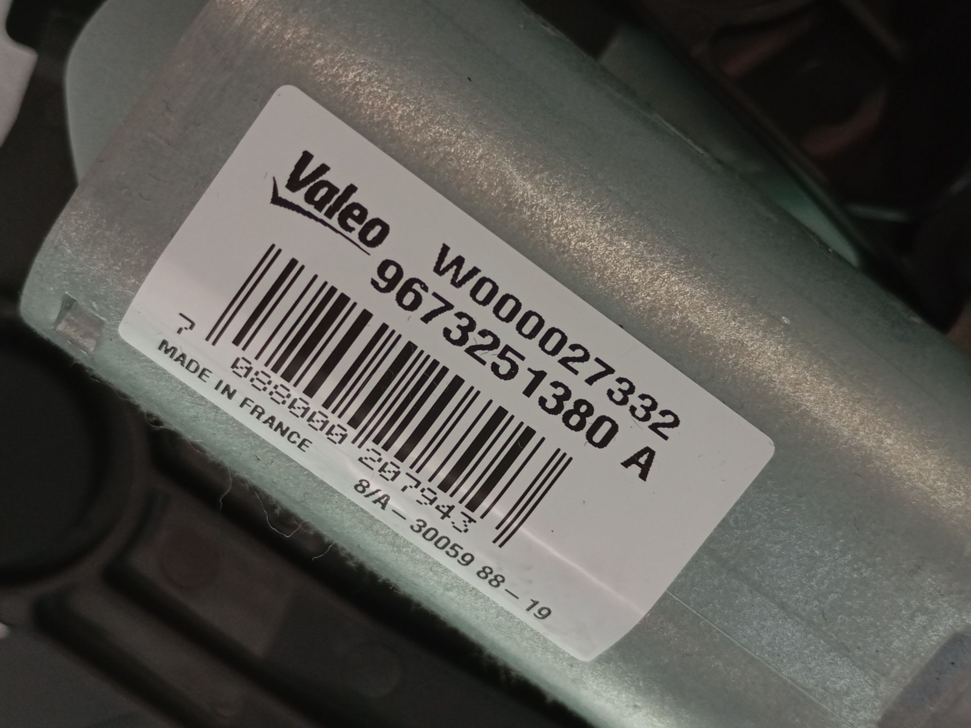 MOTOR LIMPIA TRASERO PEUGEOT 208 I (CA_, CC_) 9673251380 9673251380