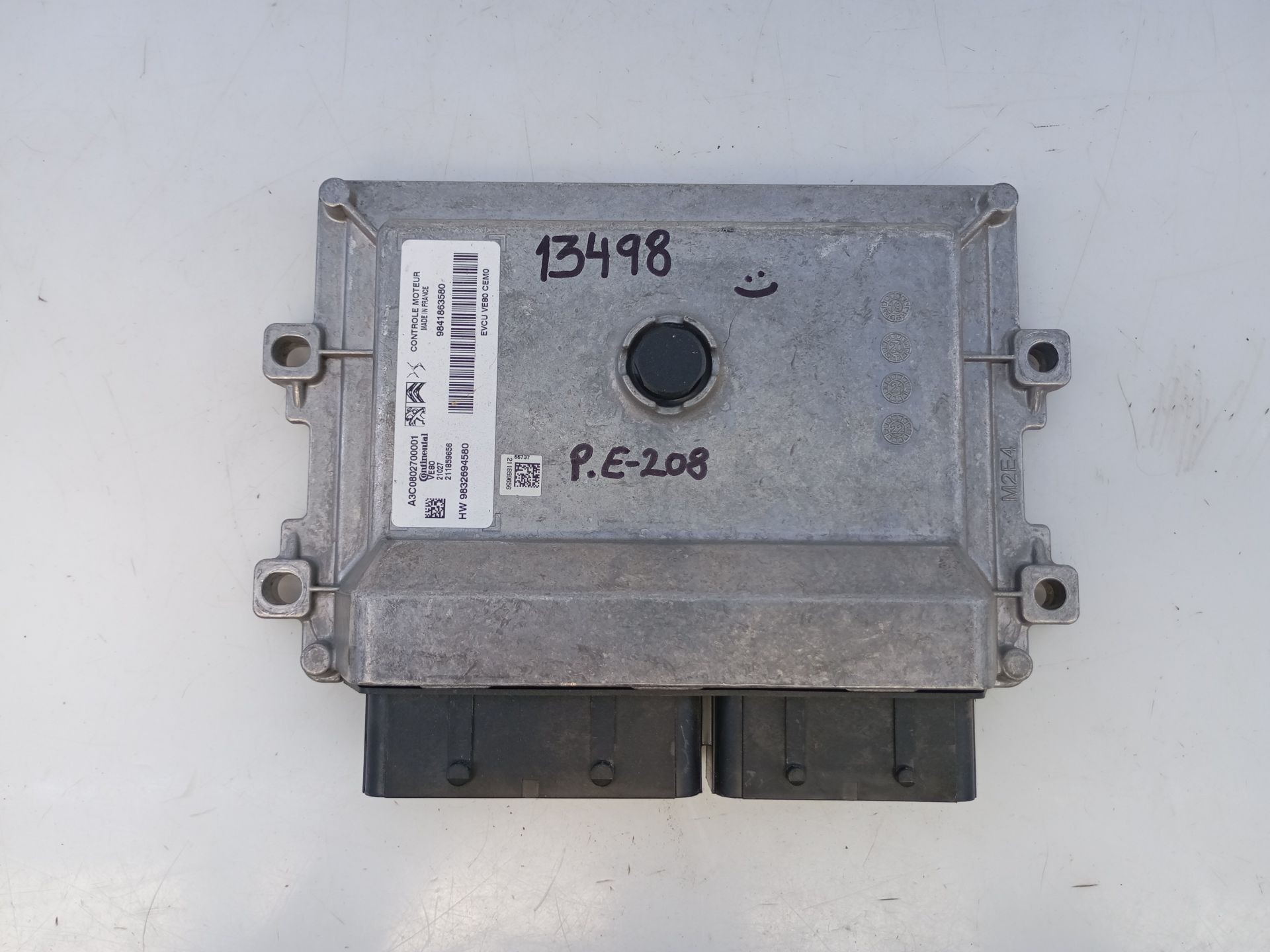 CENTRALITA MOTOR UCE PEUGEOT 208 II (UB_, UP_, UW_, UJ_) 9841863580 / E3-B2-30-3 / 9832694580 9841863580E3B23039832694580