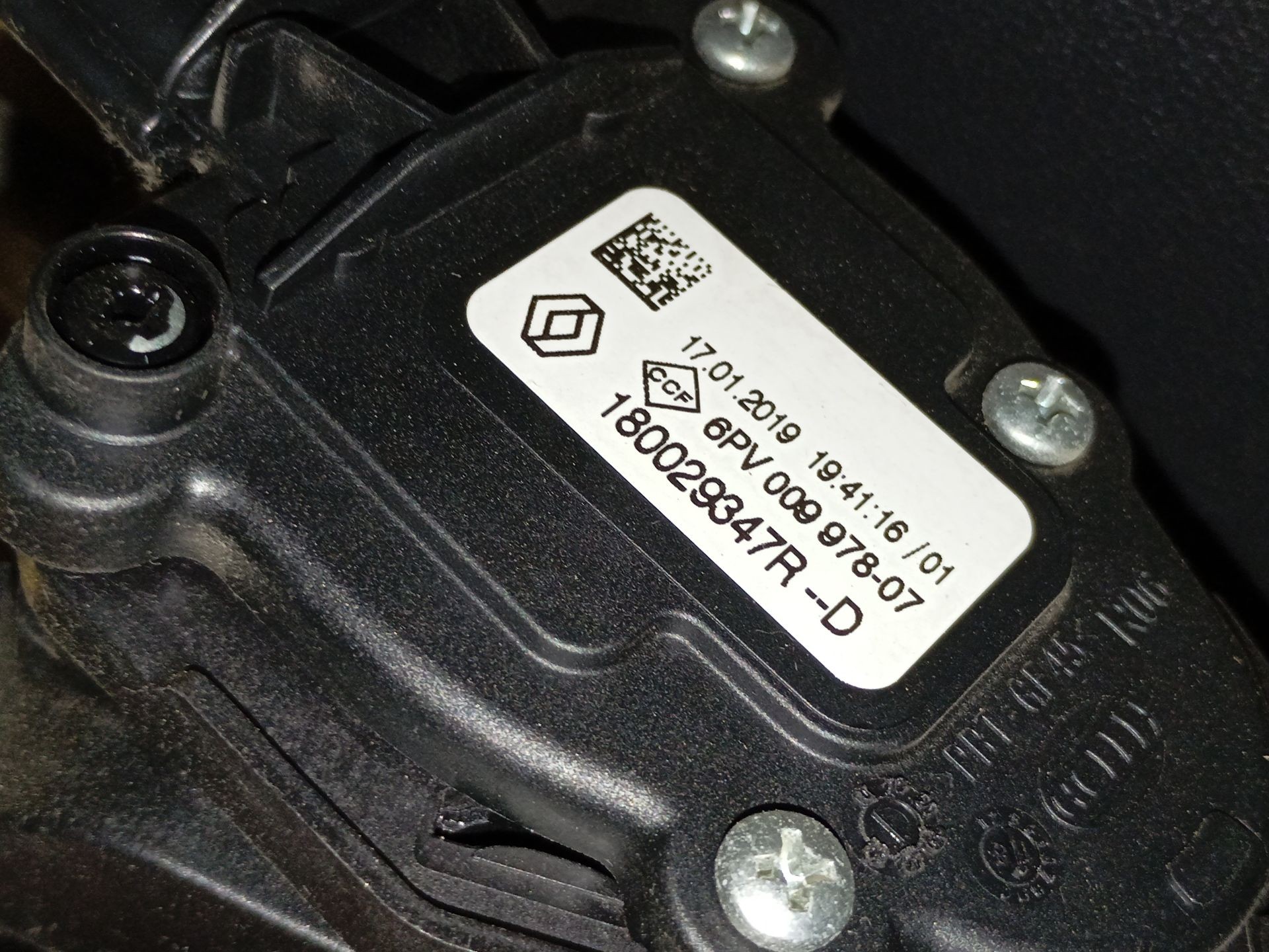 PEDAL ACELERADOR RENAULT CLIO IV (BH_) 180029347R 180029347R