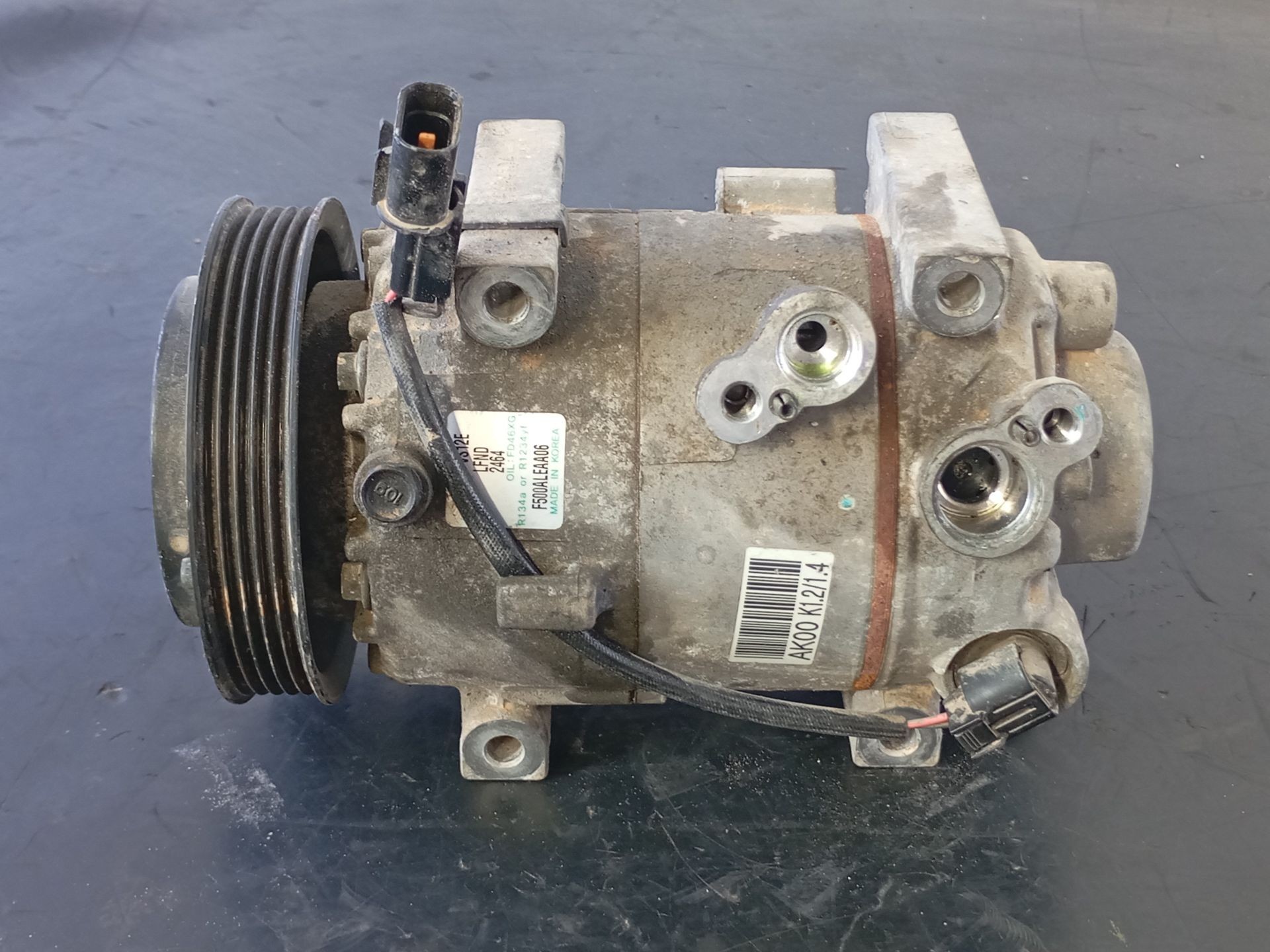 COMPRESOR AIRE ACONDICIONADO HYUNDAI i20 II (GB, IB) F500ALEAA06 / P3-A1-2-1 / LFND2464 F500ALEAA06P3A121LFND2464
