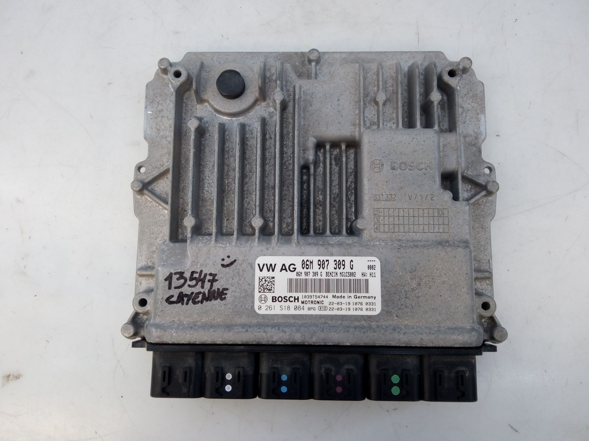CENTRALITA MOTOR UCE PORSCHE CAYENNE Coupe (9YB) 06M907309G / E1-A5-35-2 / 0261S18084 06M907309GE1A53520261S18084