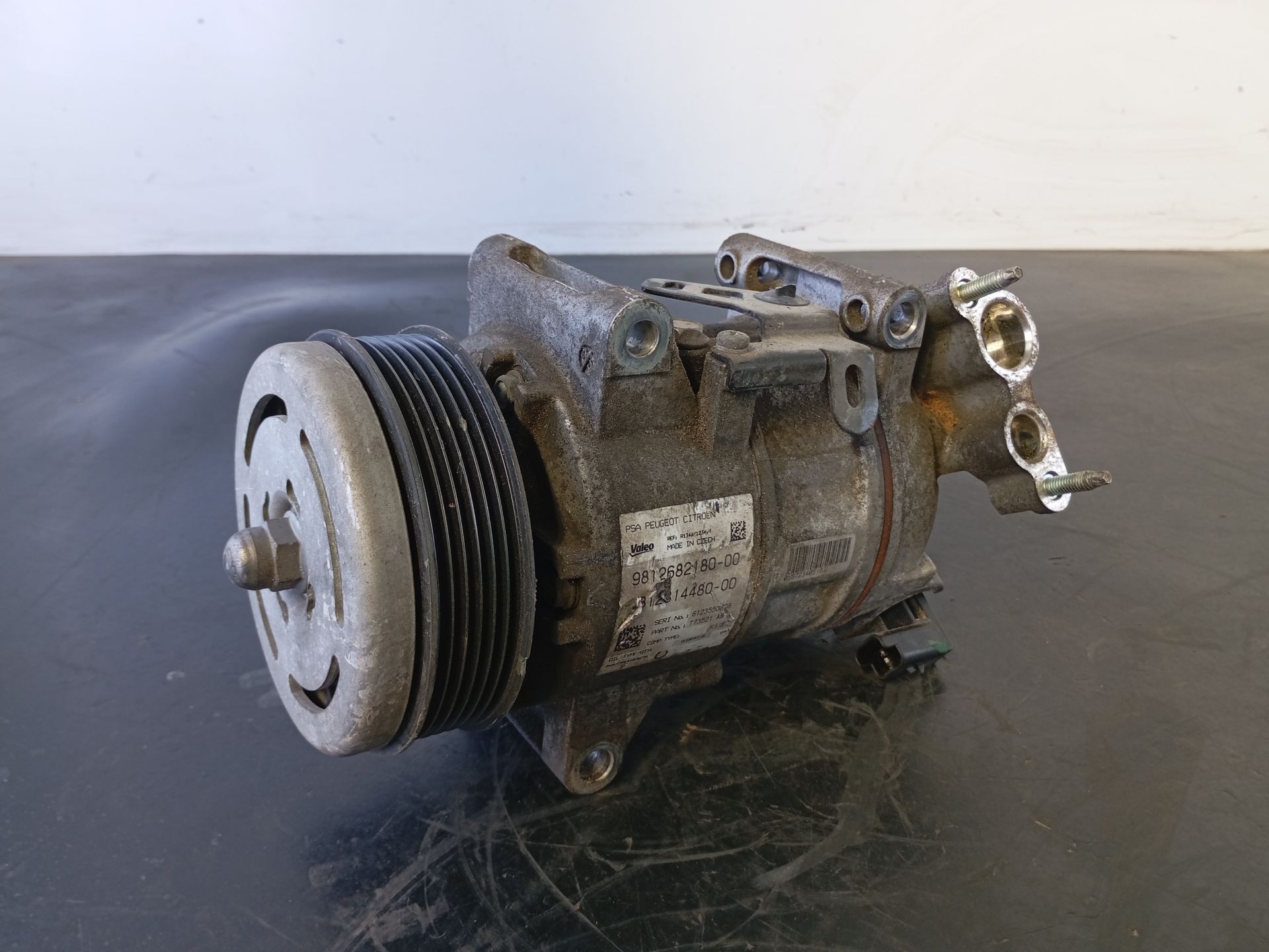 COMPRESOR AIRE ACONDICIONADO PEUGEOT 308 9812682180 / P3-B2-4-3 9812682180P3B243