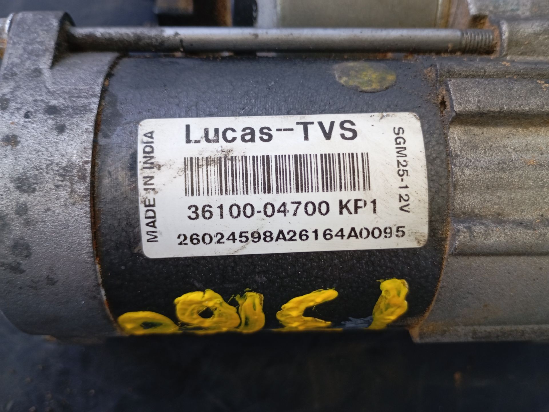 MOTOR ARRANQUE HYUNDAI i20 II (GB, IB) 3610004700 / P3-B8-14-1 3610004700P3B8141 - Vista 3