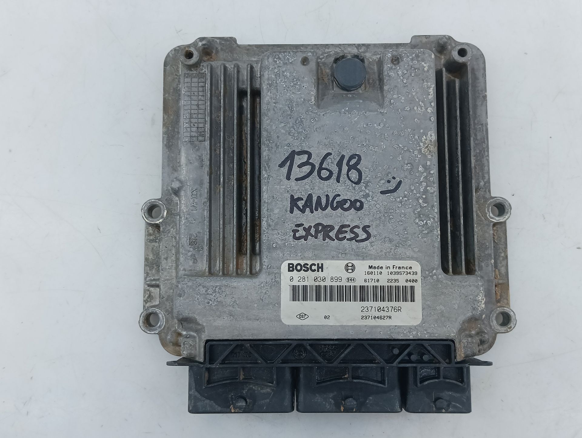 CENTRALITA MOTOR UCE RENAULT KANGOO Express (FW0/1_) 237104376R / E2-A1-3-2 / 0281030899 237104376RE2A1320281030899