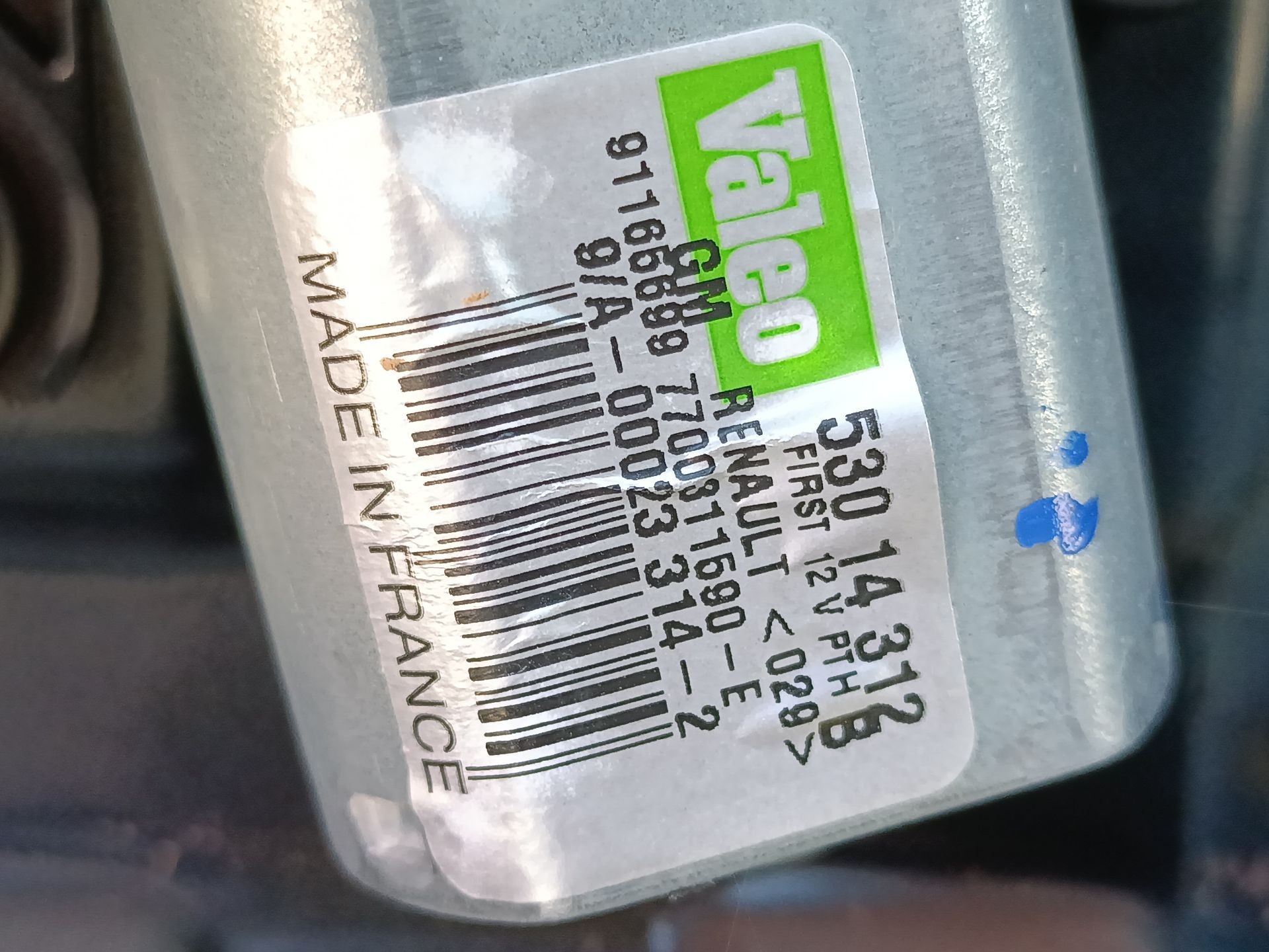 MOTOR LIMPIA TRASERO RENAULT TRAFIC III Autobús (JG_) 53014312 / 7700311590 530143127700311590 - Vista 2