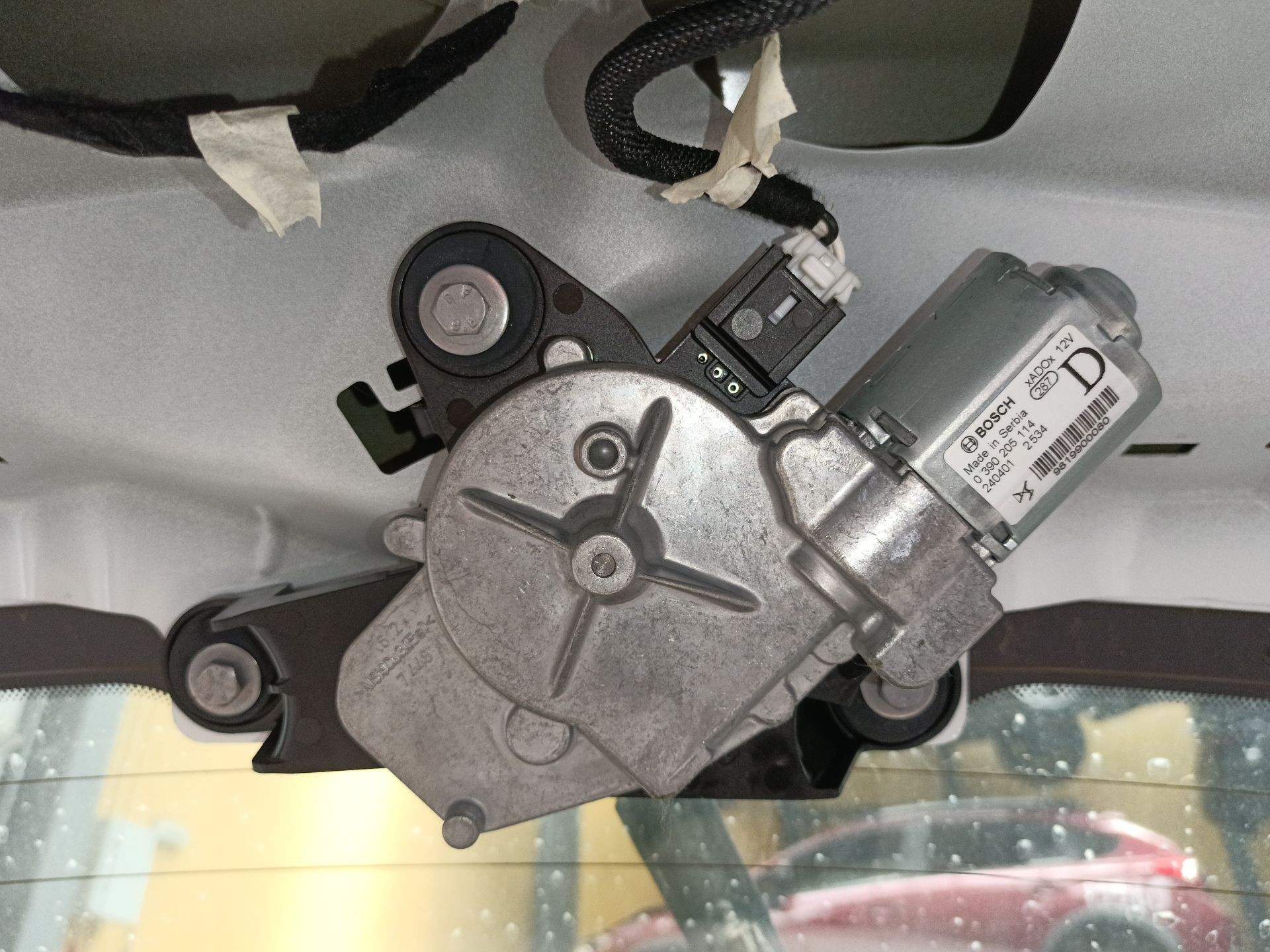 MOTOR LIMPIA TRASERO OPEL CORSA F (P2JO) 9819900080 / 0390205114 98199000800390205114