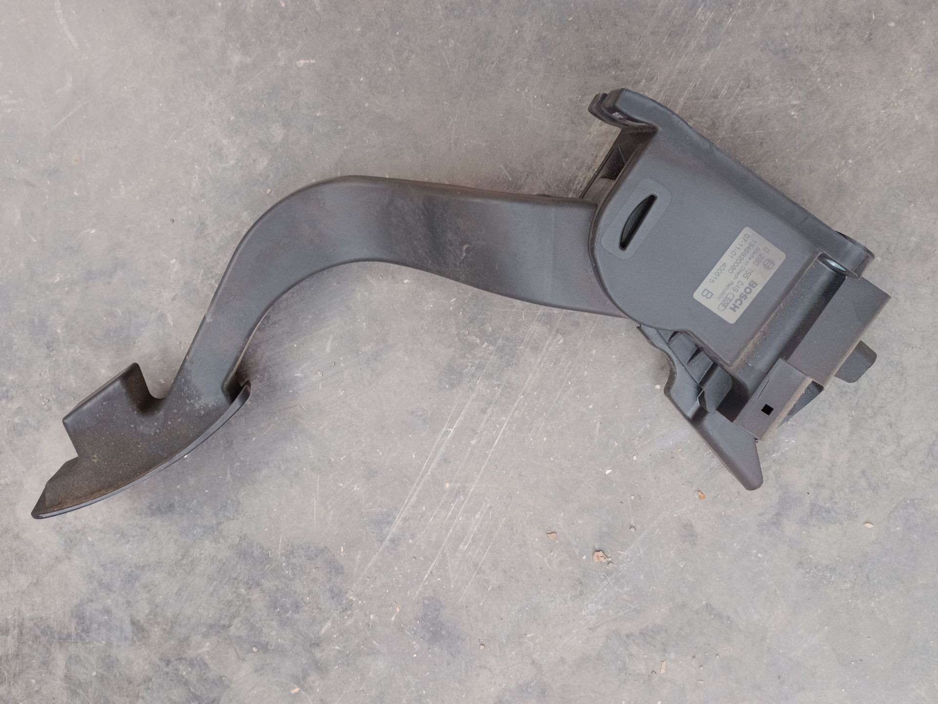 PEDAL ACELERADOR PEUGEOT BOXER Furgoneta 1349820080 / 0280755049 13498200800280755049