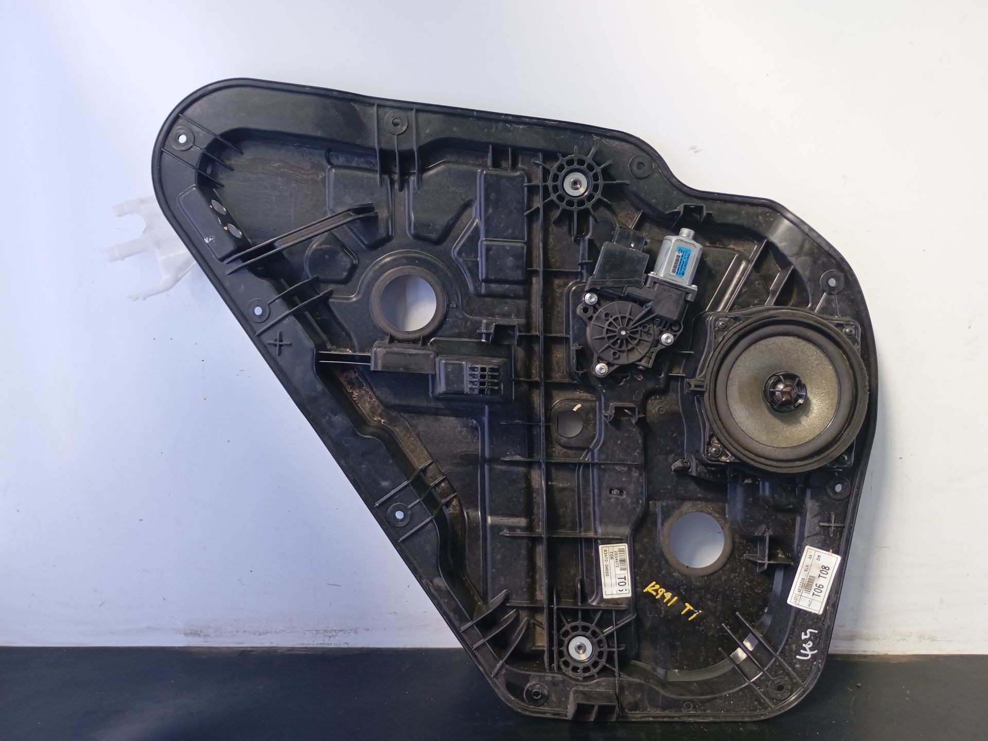 ELEVALUNAS TRASERO IZQUIERDO HYUNDAI SANTA FÉ III (DM, DMA) 834502W010 / P2-A1-7 / 001100265436 834502W010P2A17001100265436