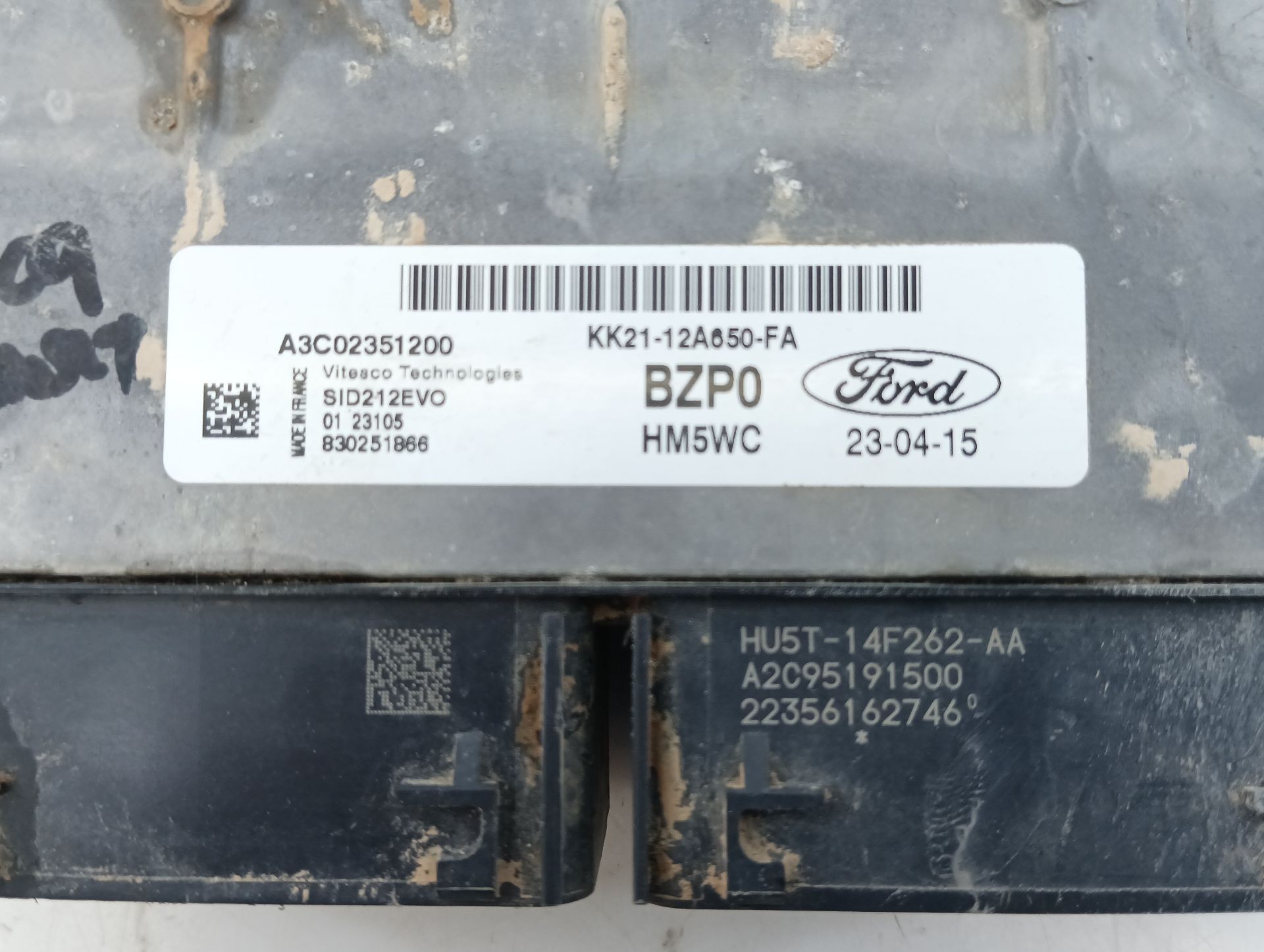 CENTRALITA MOTOR UCE FORD TRANSIT V363 Furgoneta (FCD, FDD) KK2112A650FA / E3-B3-34-1 / A3C02351200 KK2112A650FAE3B3341A3C02351200 - Vista 2